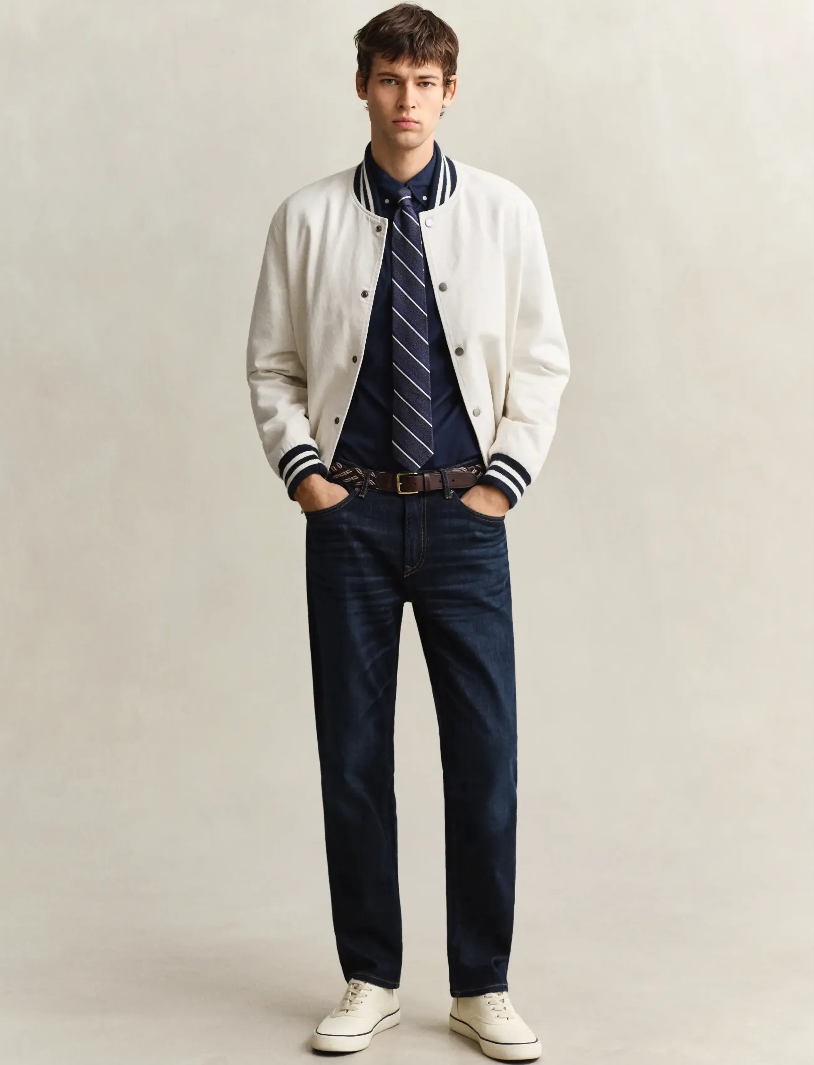 Gant - REG GANT JEANS - regular jeans - dark blue broken in - 5
