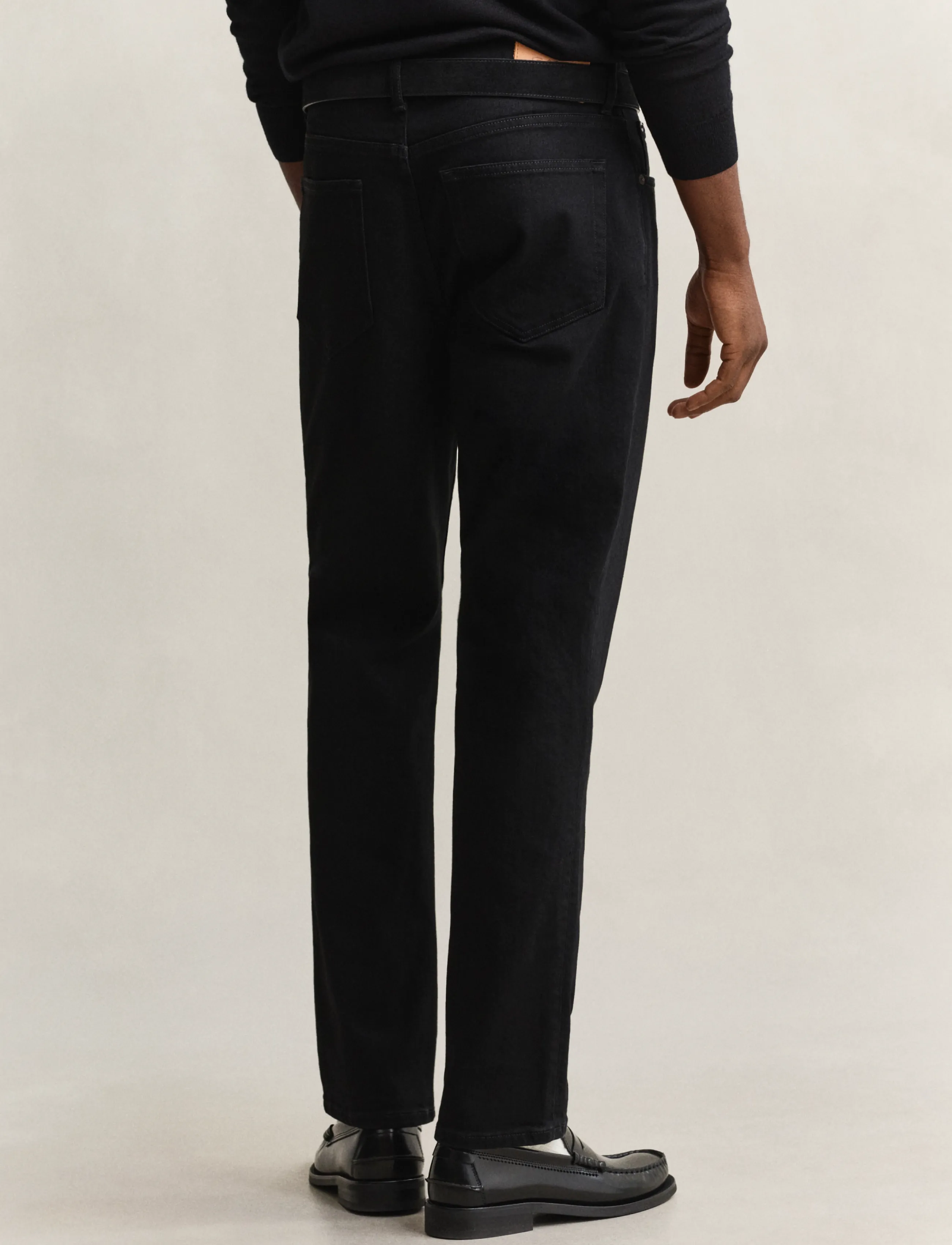 Gant - Classic Regular Jeans - regular jeans - black - 2