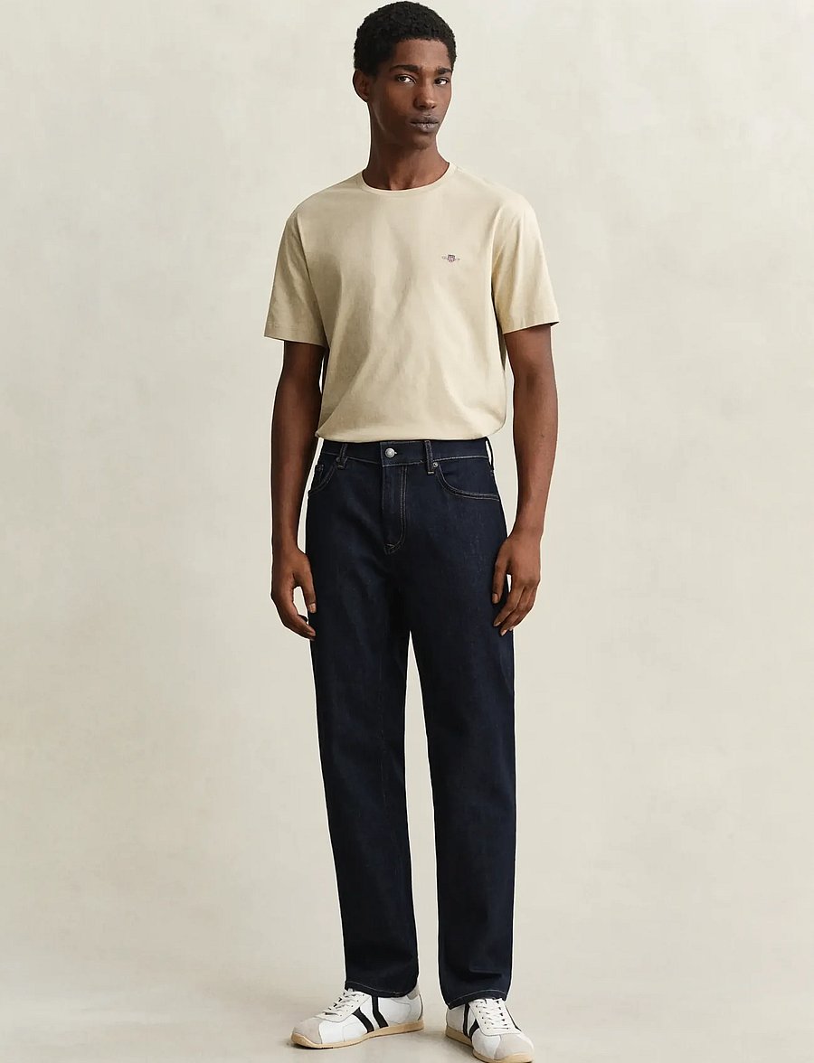 Gant - Classic Regular Jeans - regular jeans - dark blue - 4