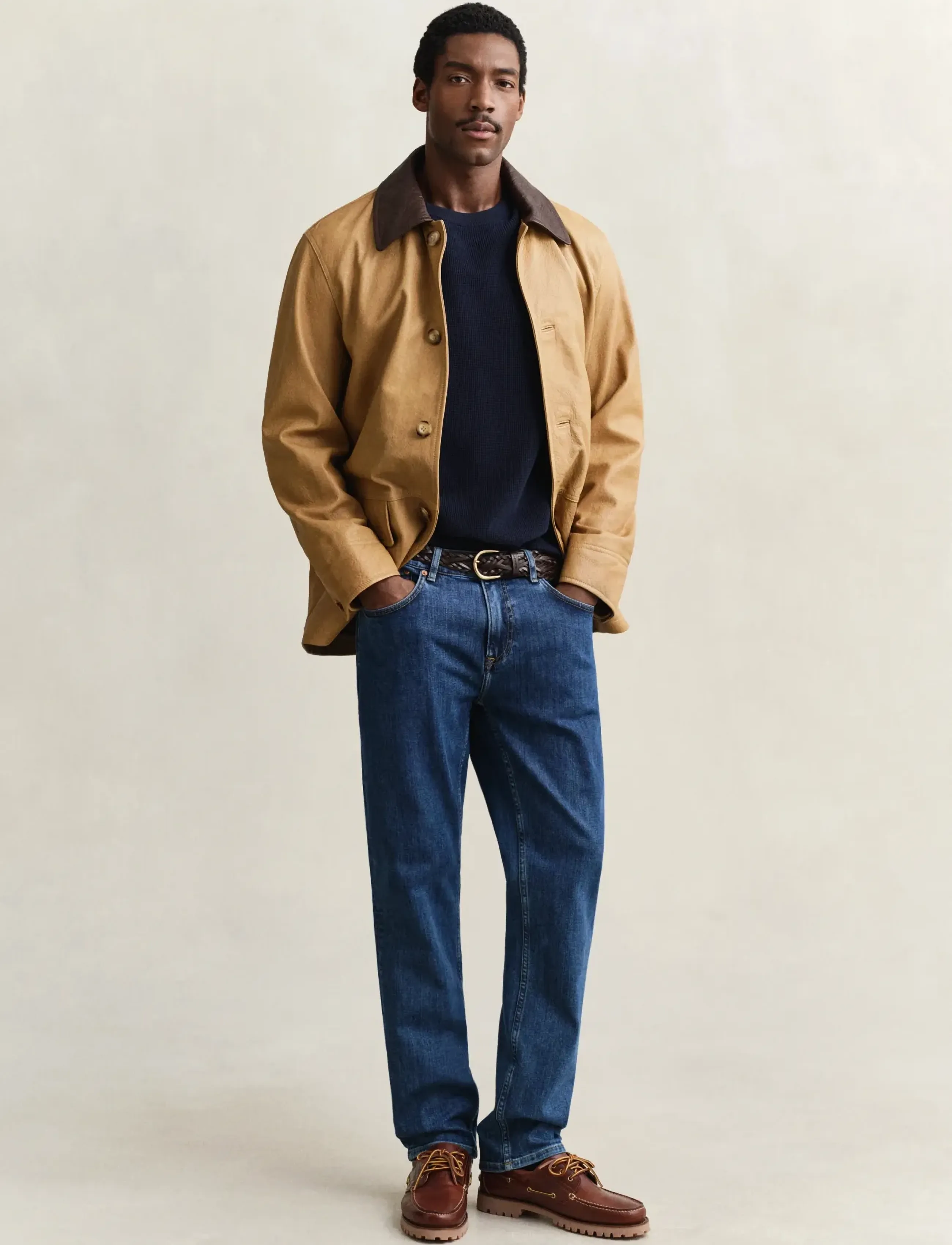 Gant - Classic Regular Jeans - regular jeans - mid blue vintage - 4