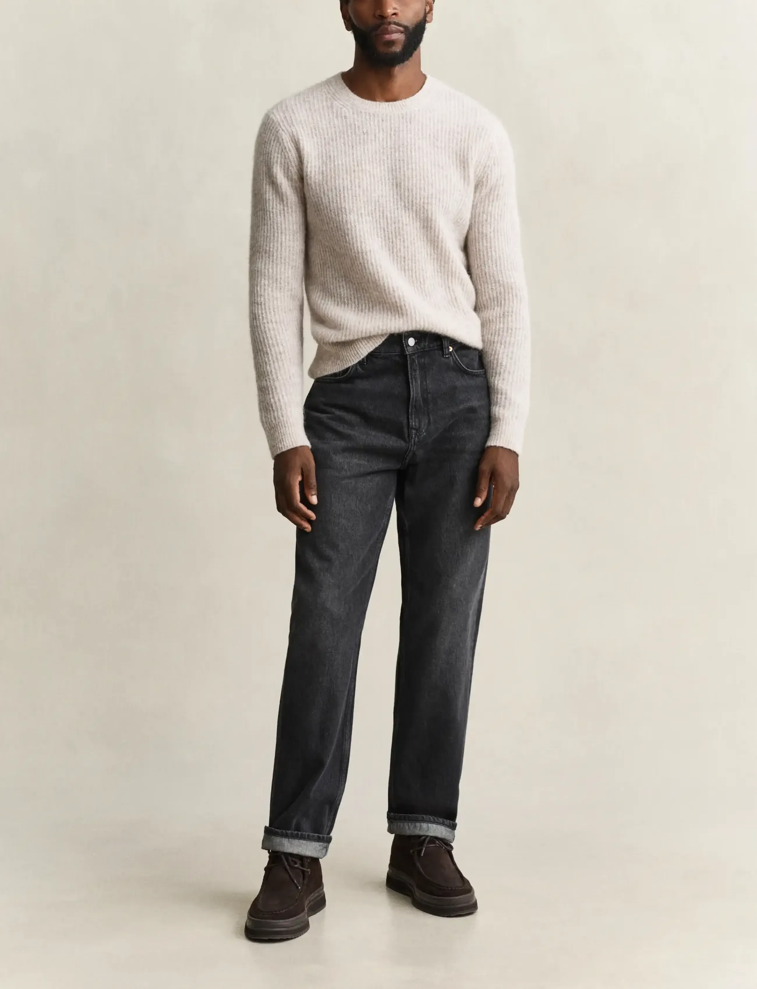 Gant - Straight Jeans - regular jeans - black broken in - 3