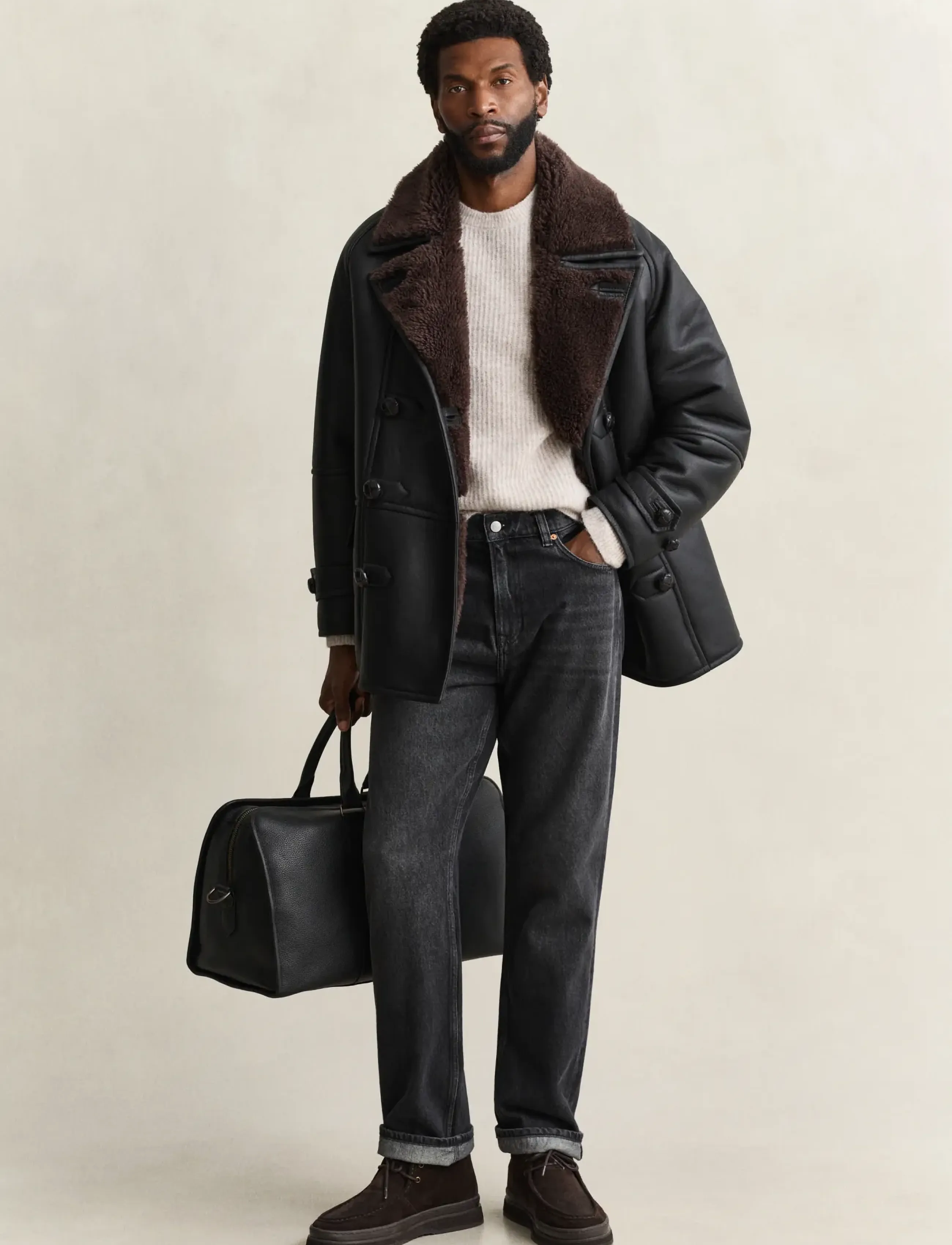 Gant - Straight Jeans - regular jeans - black broken in - 4