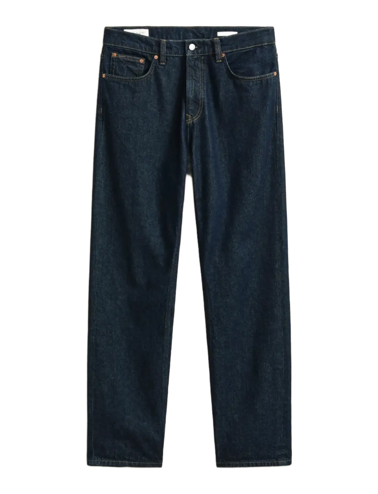 GANT Straight Jeans Navy - 32x30 - Herren