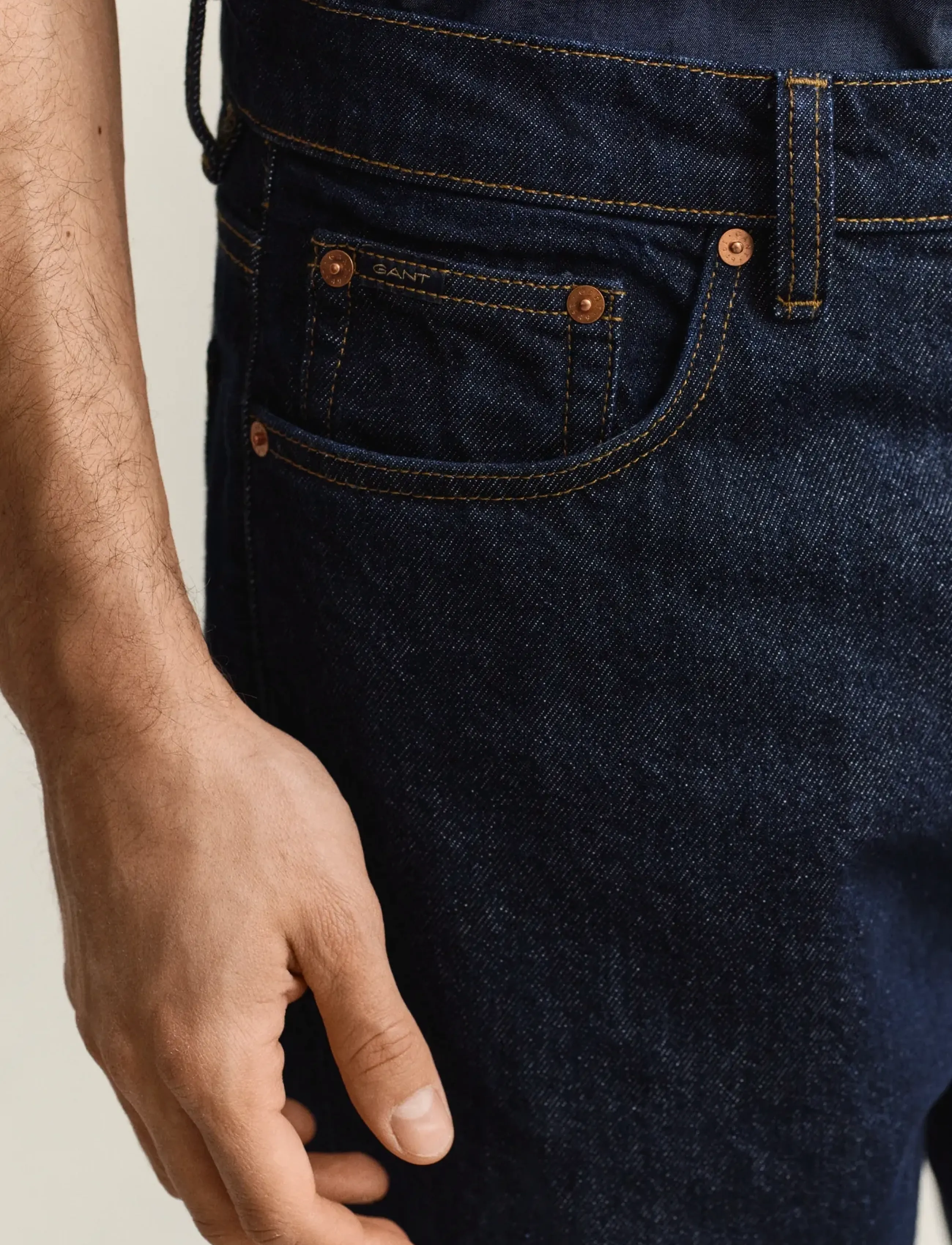 Gant - Straight Jeans - regular jeans - dark blue - 3