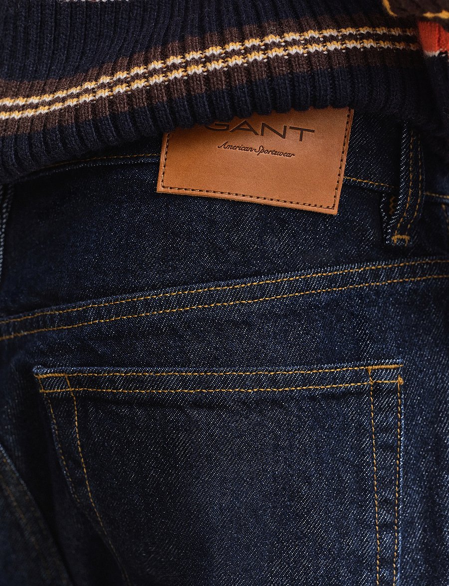 Gant - Straight Jeans - normale jeans - dark blue - 2