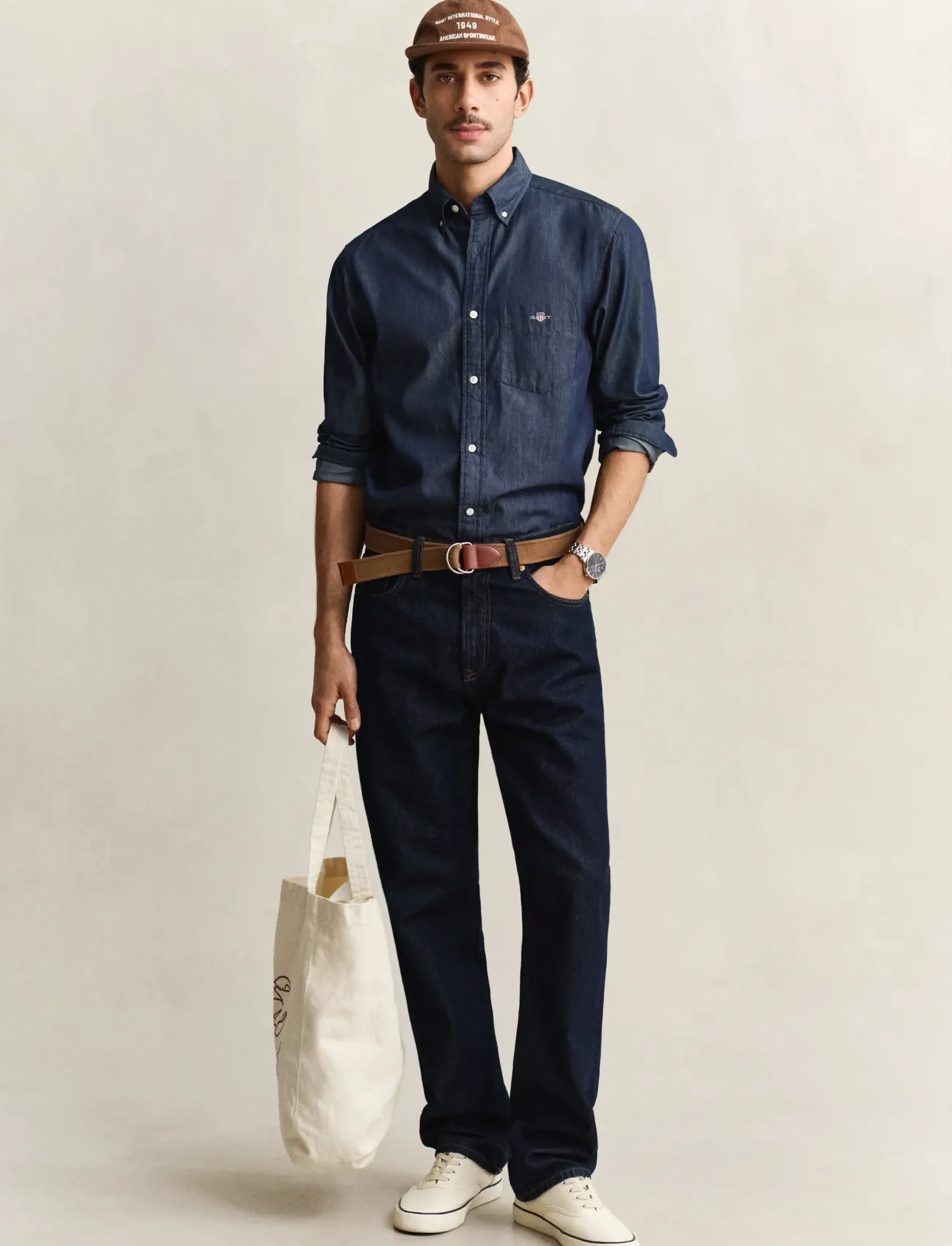Gant - Straight Jeans - regular jeans - dark blue - 4
