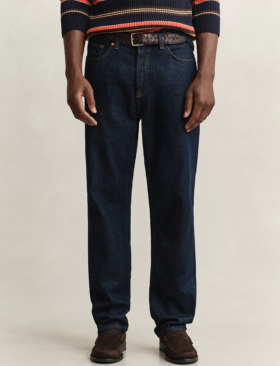 Gant - Straight Jeans - normale jeans - dark blue - 0