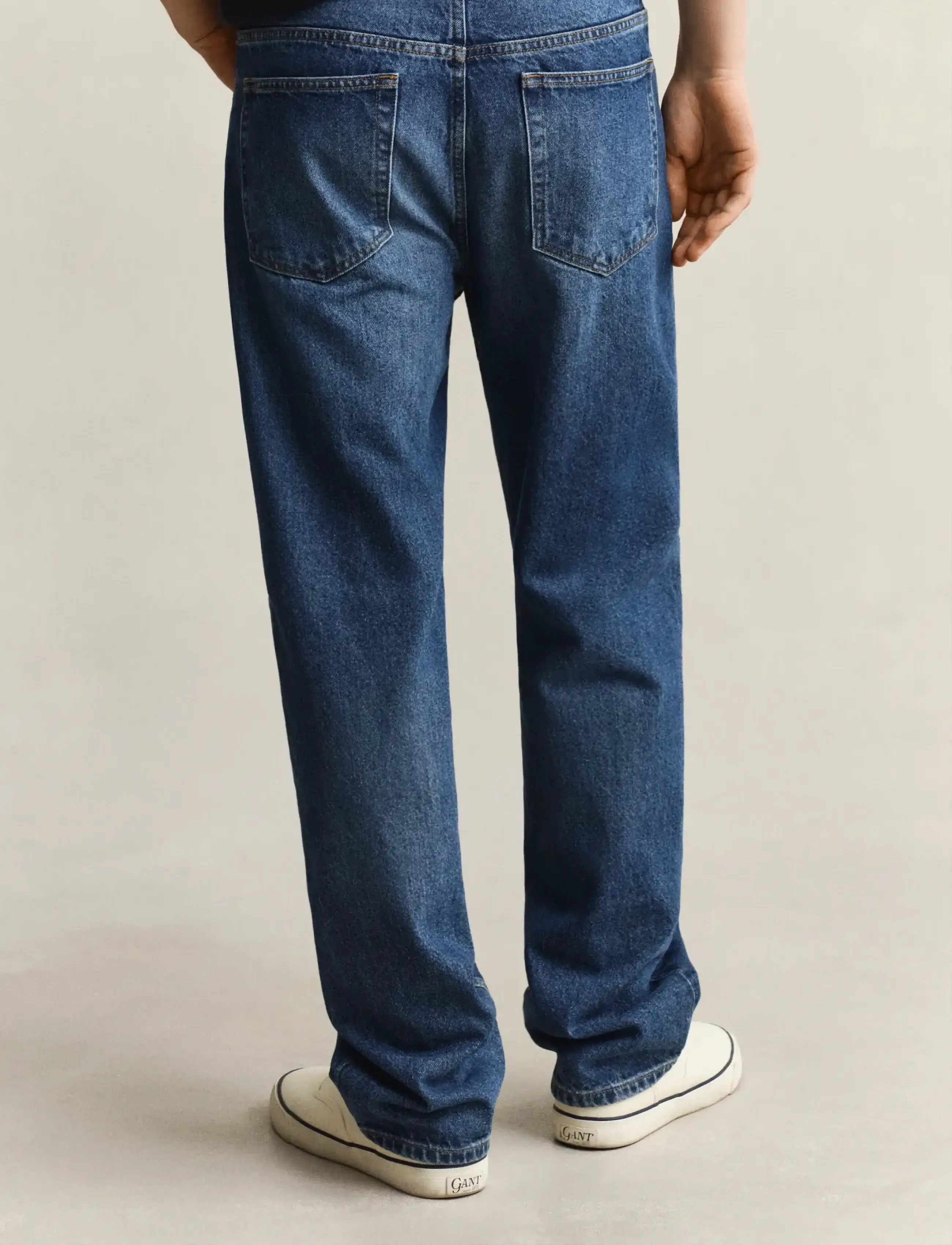 Gant - Straight Jeans - regular jeans - mid blue worn in - 2