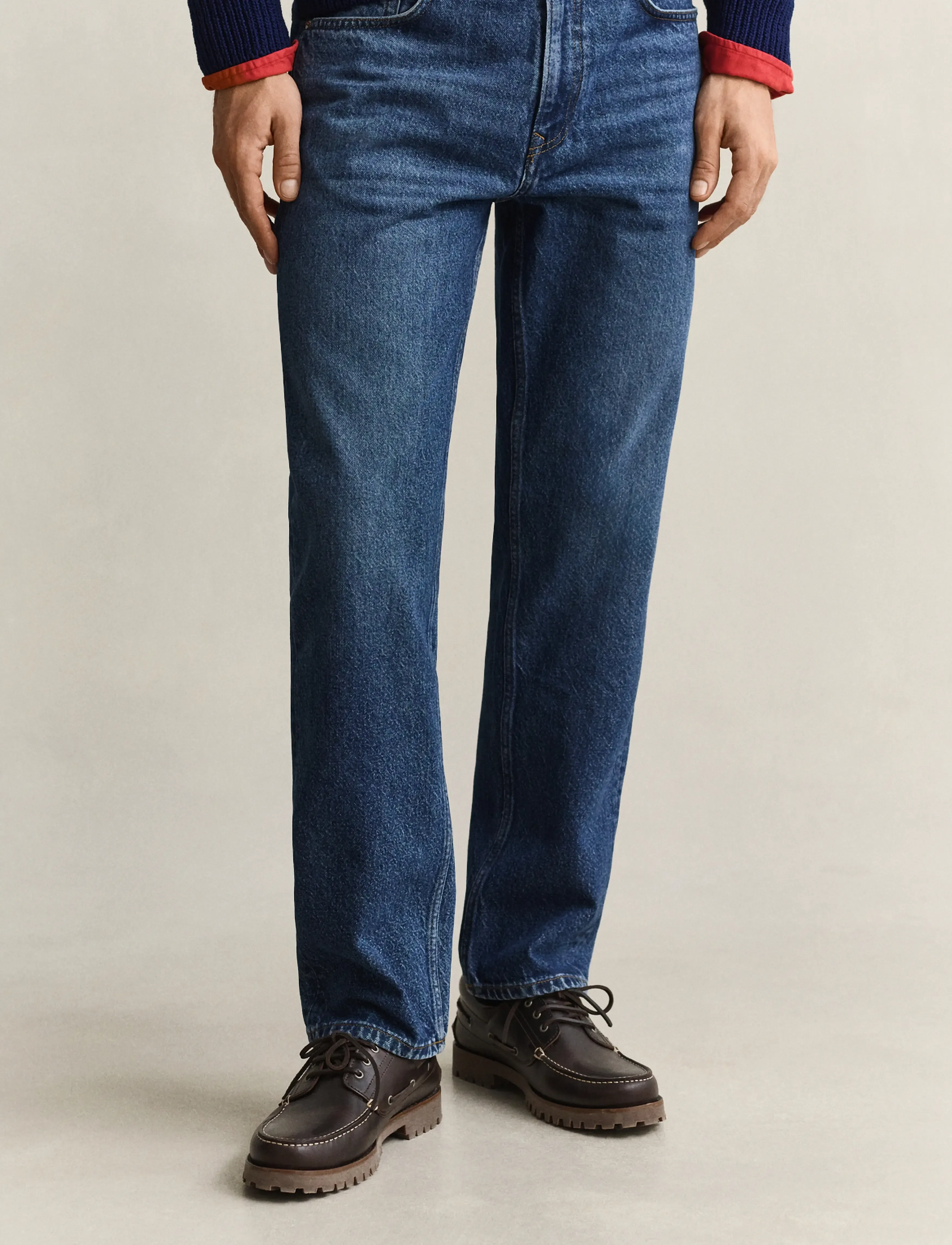 Gant - Straight Jeans - normale jeans - mid blue worn in - 5