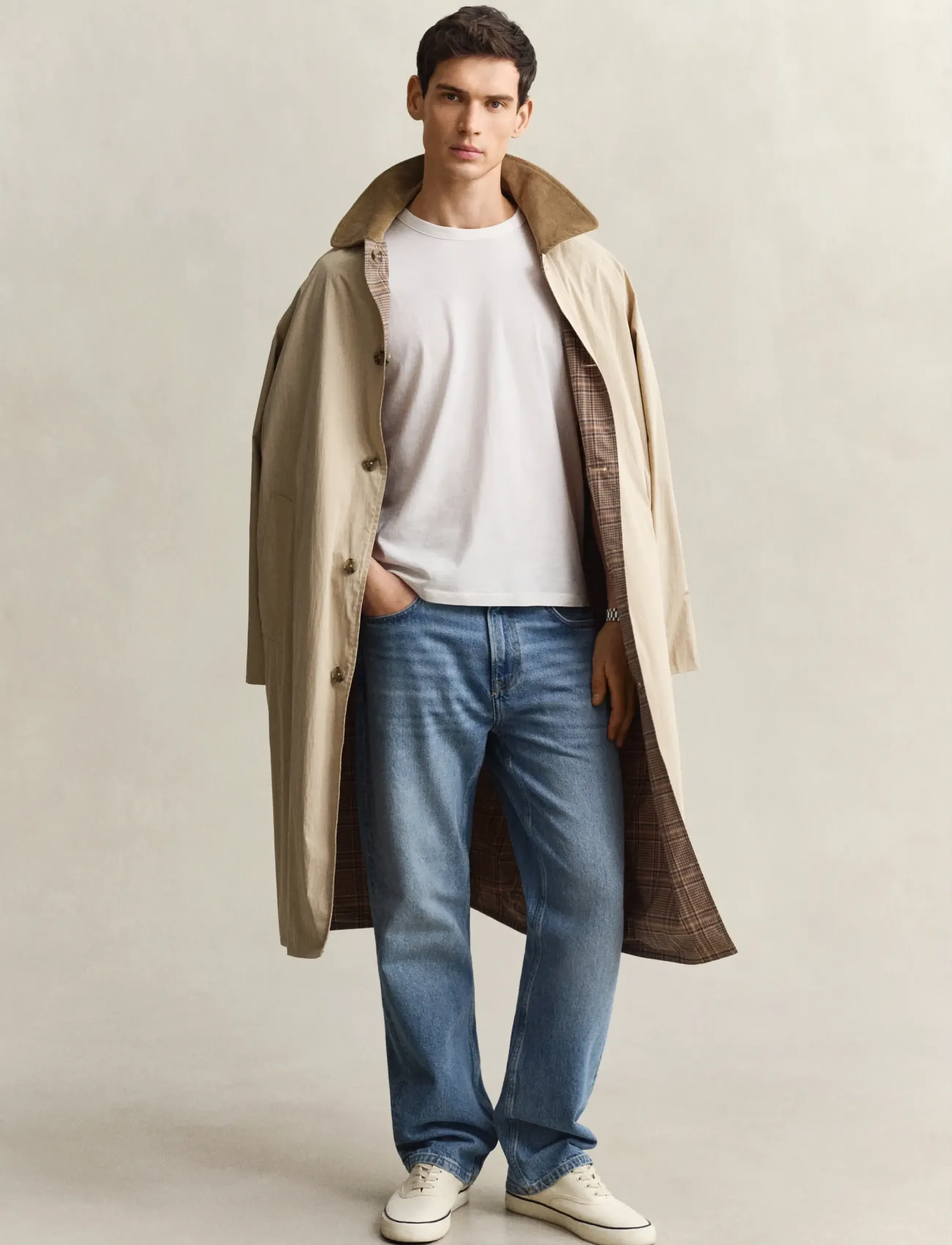 Gant - Straight Jeans - regular jeans - semi light blue worn in - 4