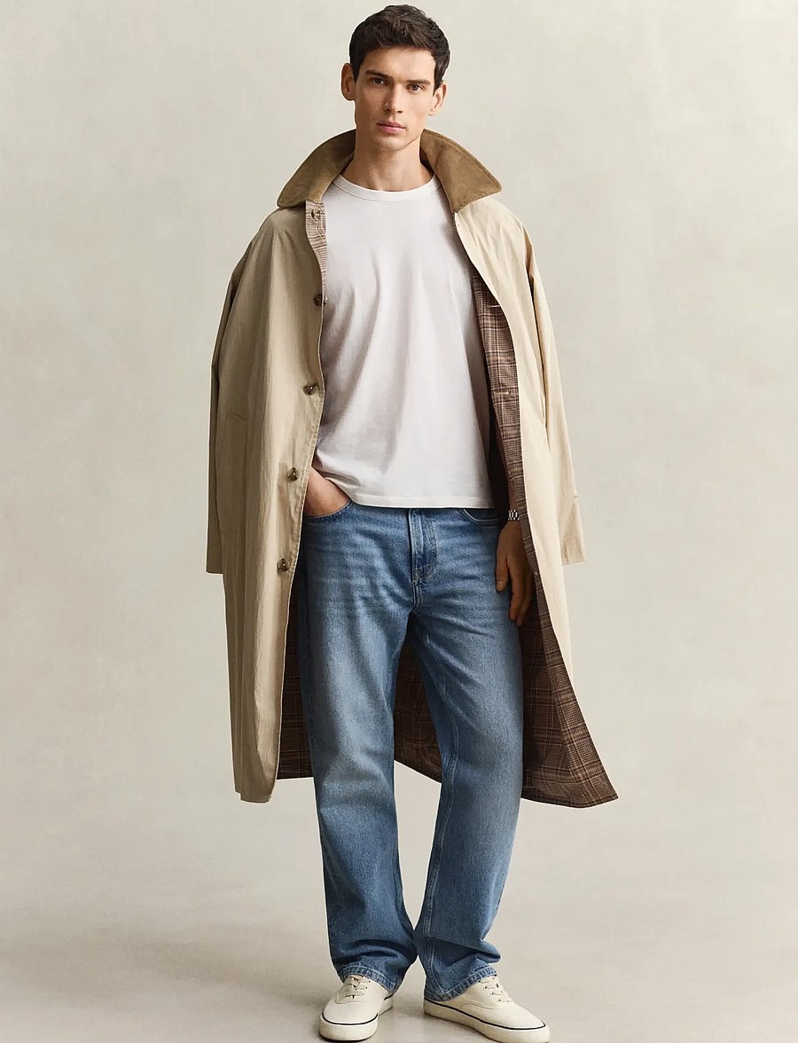 Gant - Straight Jeans - regular jeans - semi light blue worn in - 4