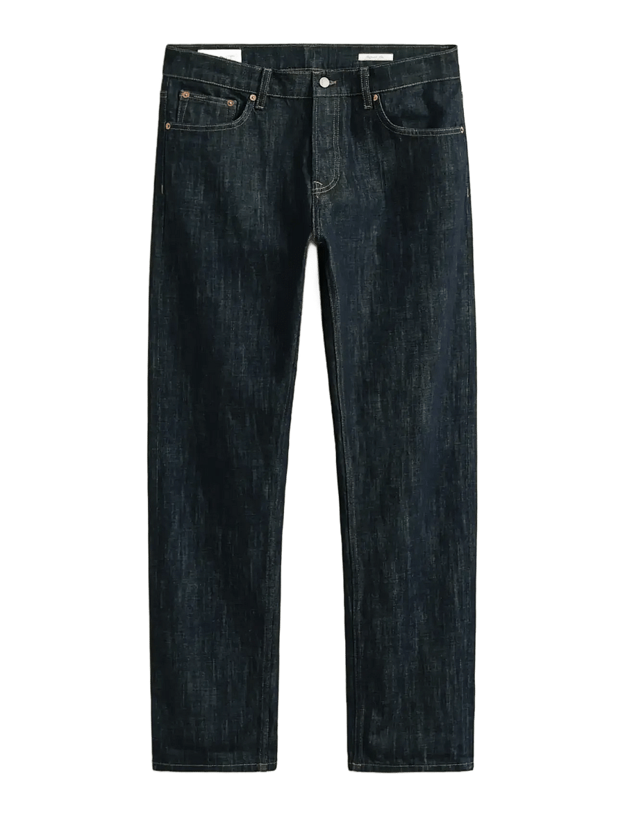 Gant - REG SELVEDGE JEANS - normale jeans - dark blue raw - 1