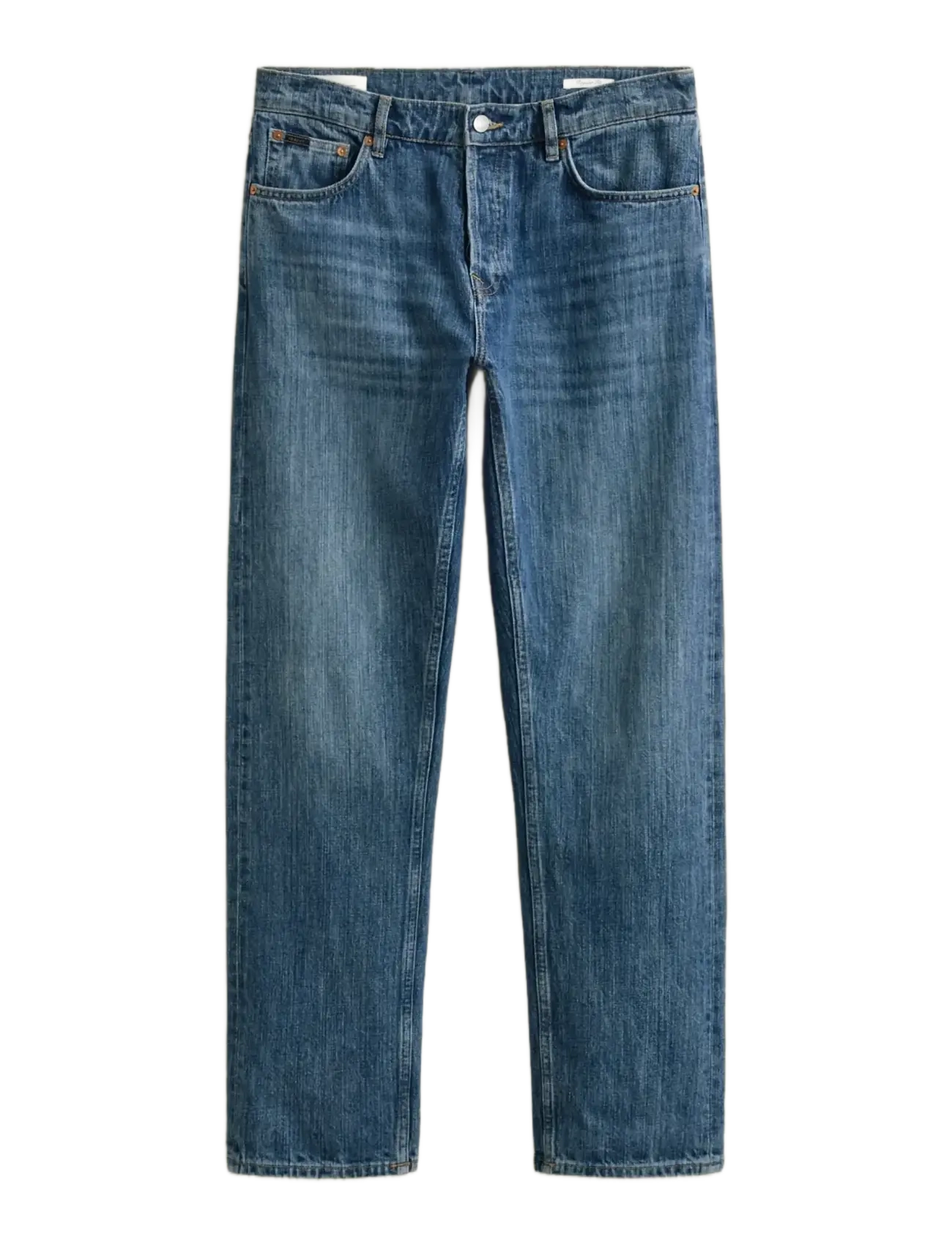 GANT REG SELVEDGE JEANS - Neuheiten - SEMI LIGHT BLUE WORN IN / blue