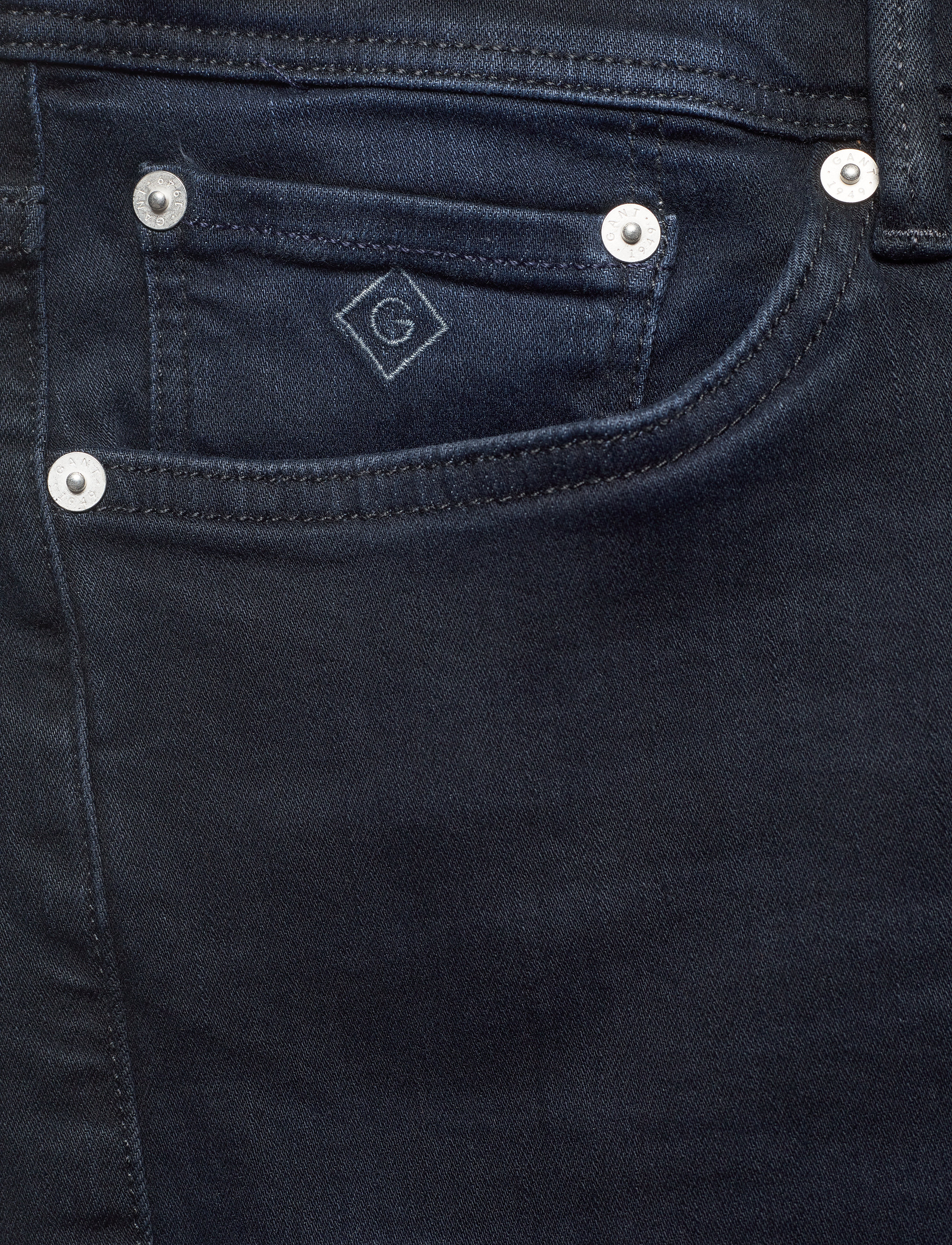 GANT - MAXEN ACTIVE-RECOVER JEANS - black vintage - 2