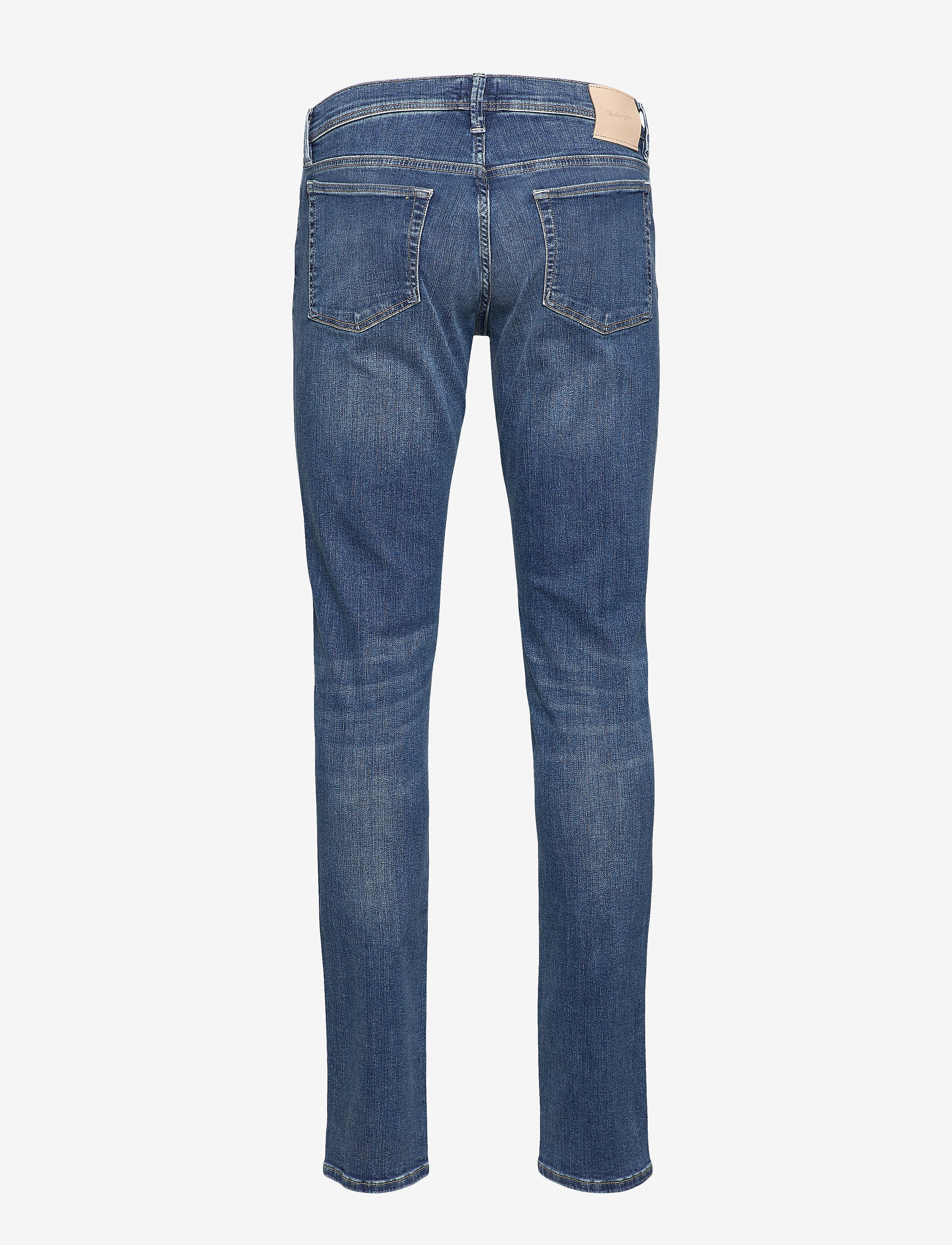 GANT - MAXEN ACTIVE-RECOVER JEANS - mid blue broken in - 1