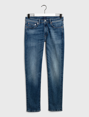 GANT - MAXEN ACTIVE-RECOVER JEANS - slim jeans - mid blue broken in - 6