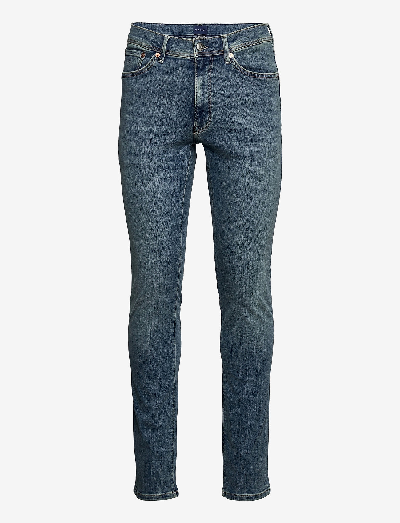 GANT - MAXEN ACTIVE-RECOVER JEANS - semi light blue vintage - 0