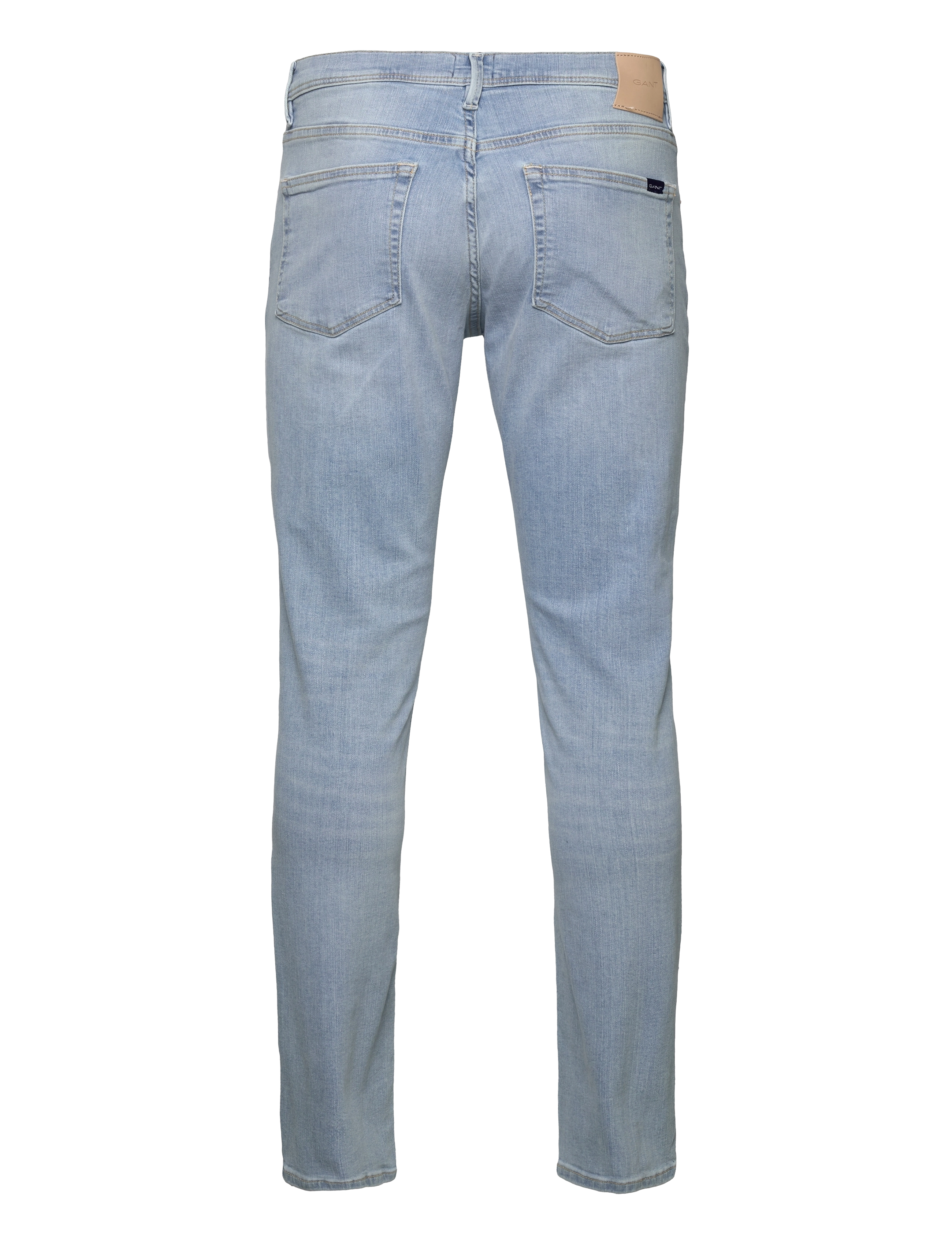 GANT - MAXEN ACTIVE-RECOVER JEANS - semi light blue worn in - 1