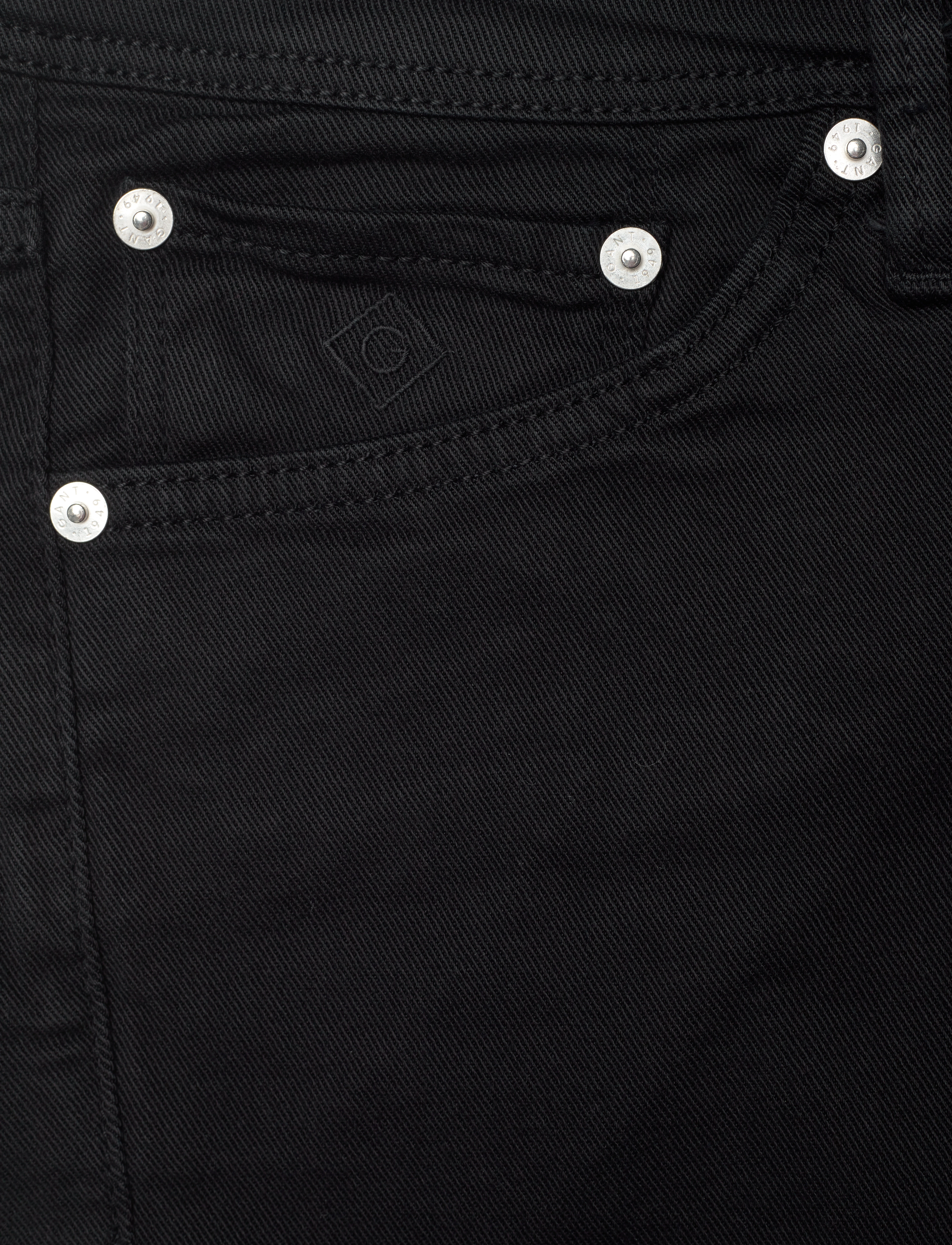GANT - D1. MAXEN ACTIVE-RECOVER COL JEANS - black - 3
