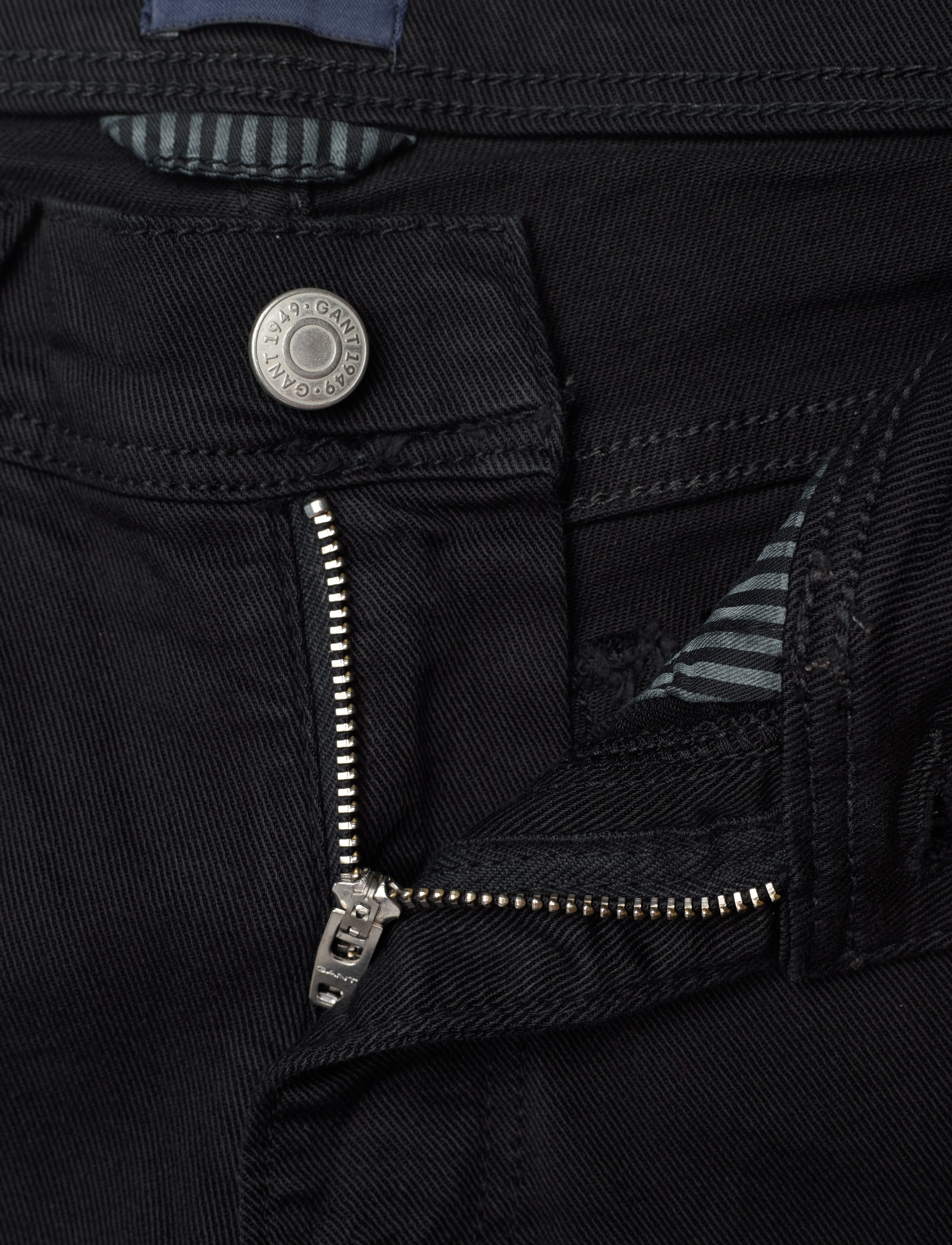 GANT - D1. MAXEN ACTIVE-RECOVER COL JEANS - black - 4