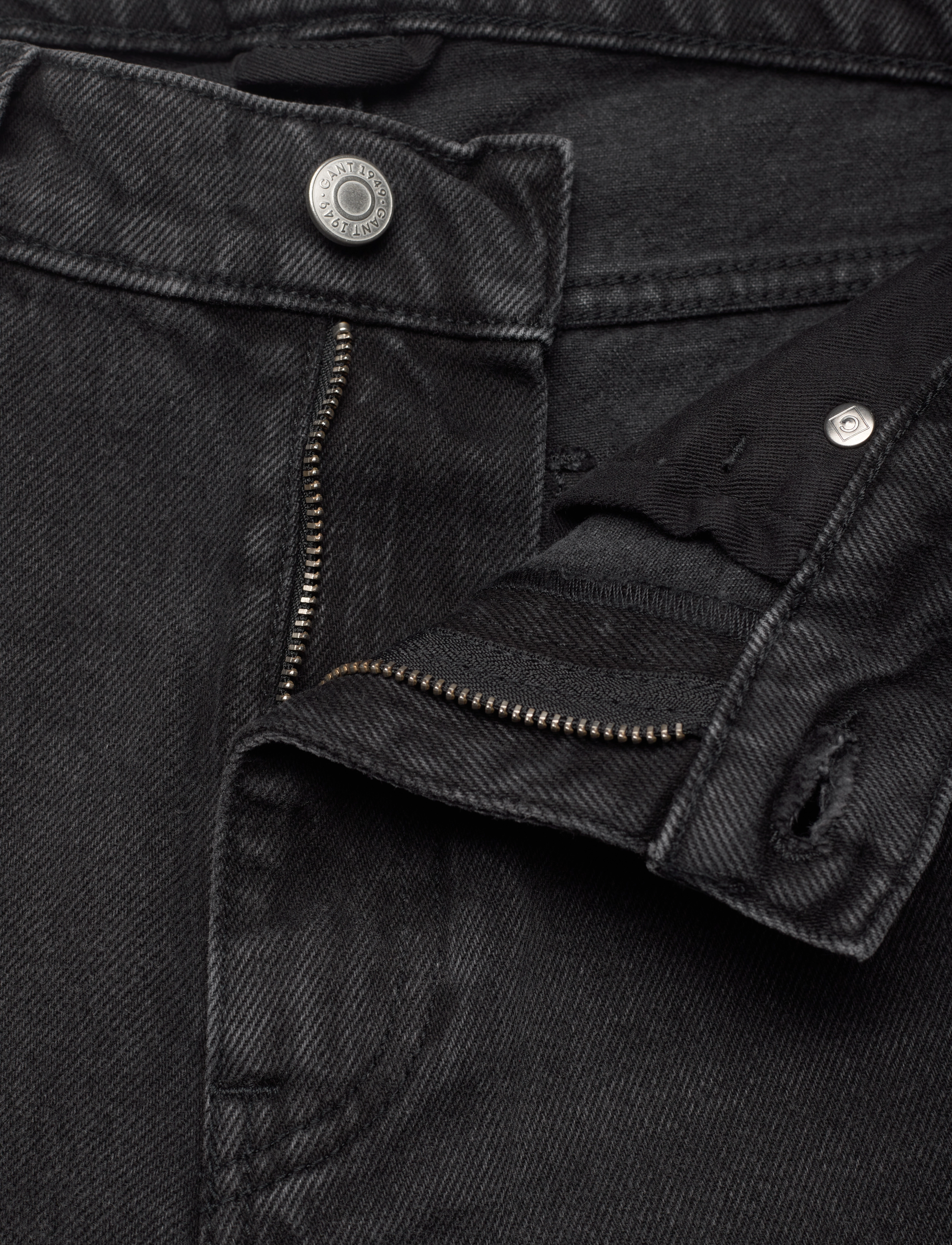 GANT - D1. ARLEY EXPRESSIVE WASH JEANS - black worn in - 3