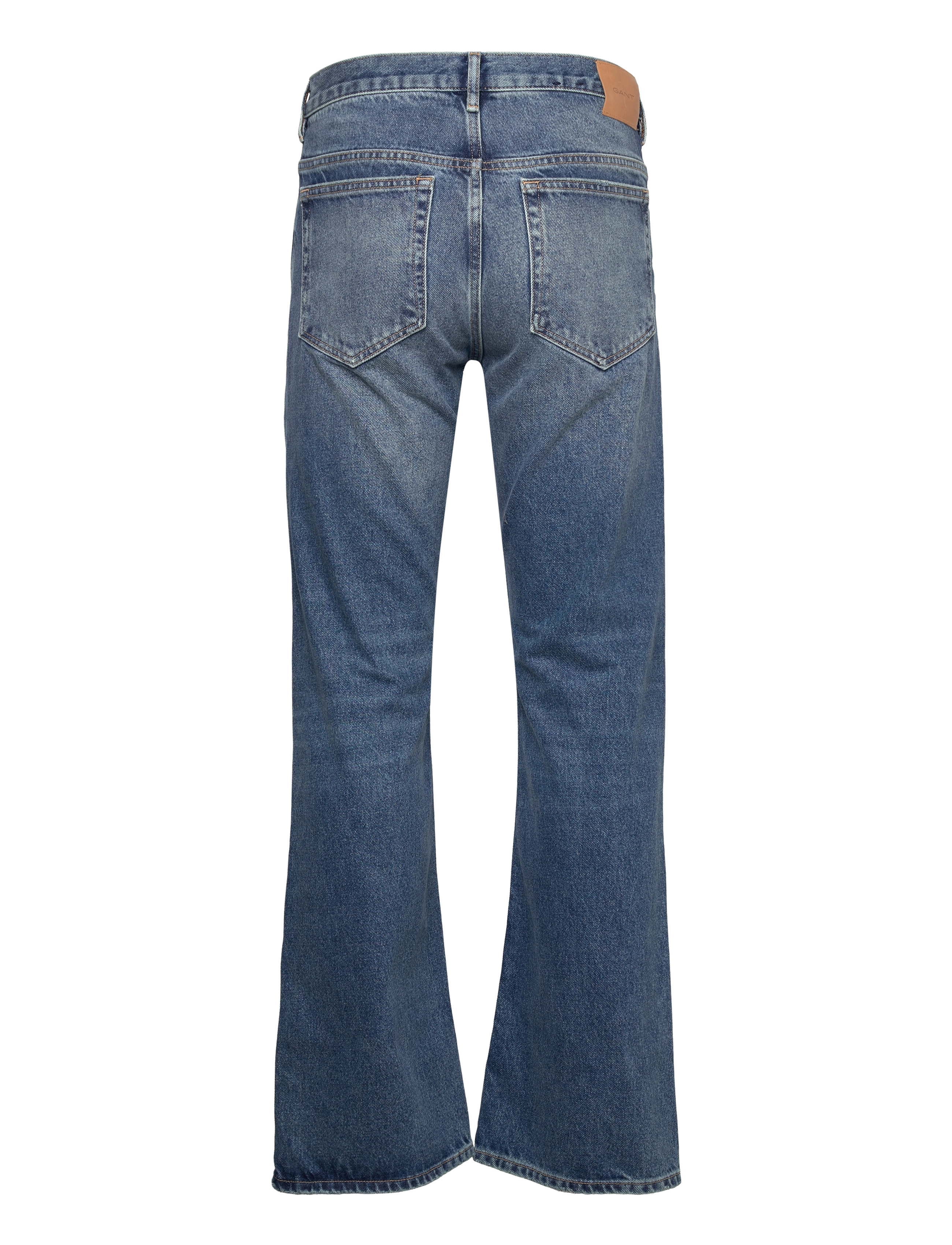 GANT - D1. BOOTCUT JEANS - red tint - 1