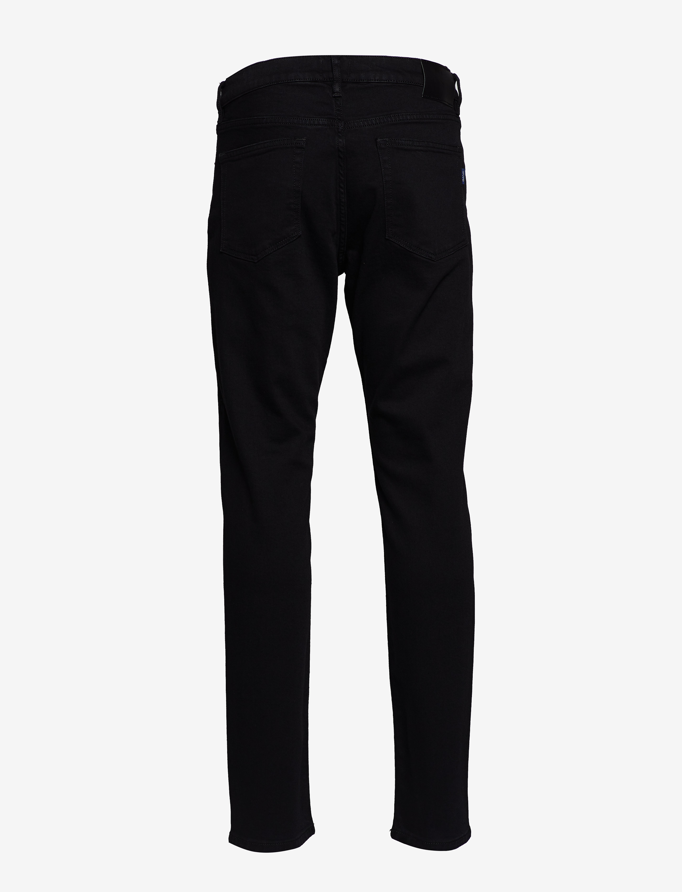 GANT - D1. SLIM BLACK GANT JEANS - black worn in - 1