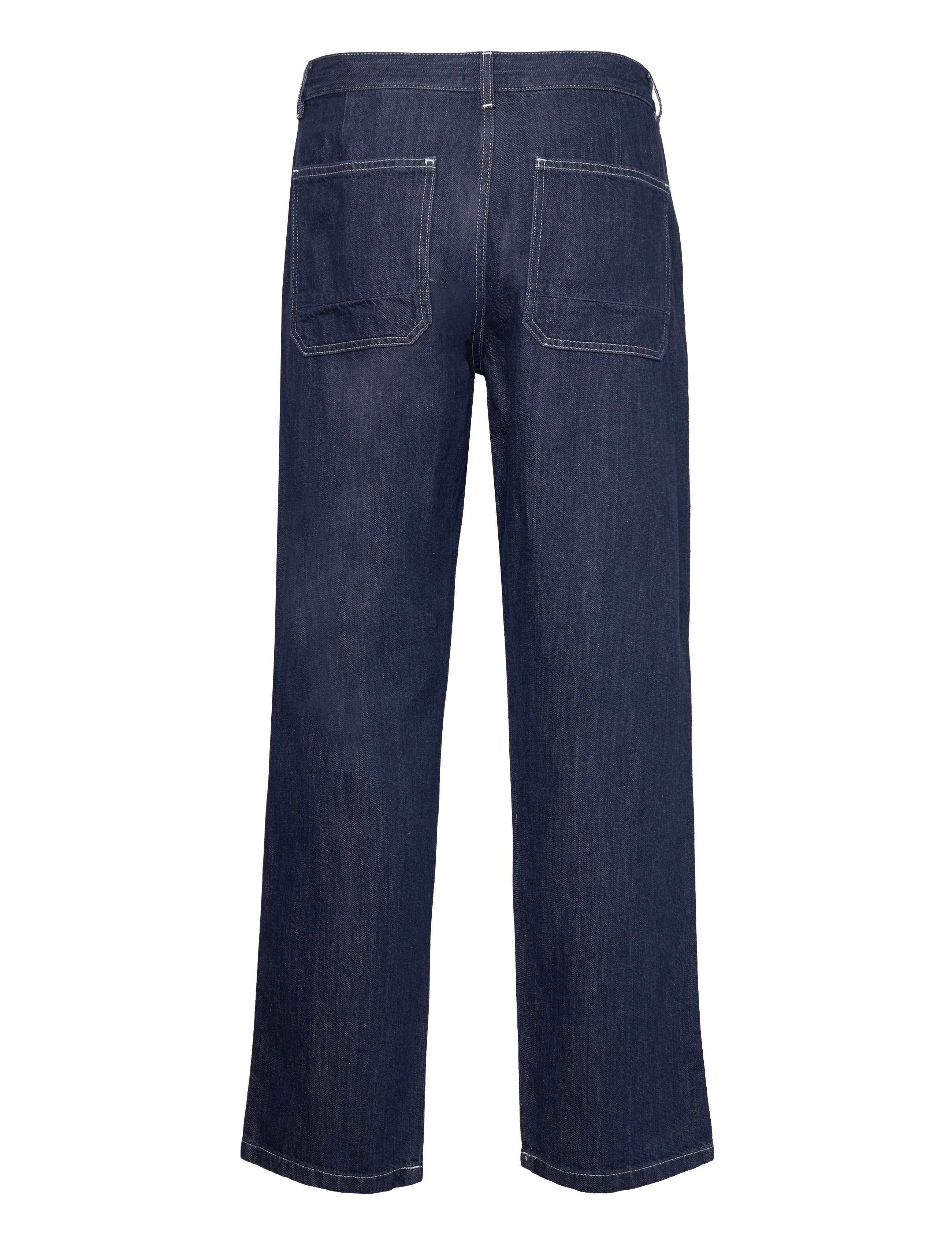 GANT - D2. RELAXED COTTON LINEN JEANS - mid blue - 1