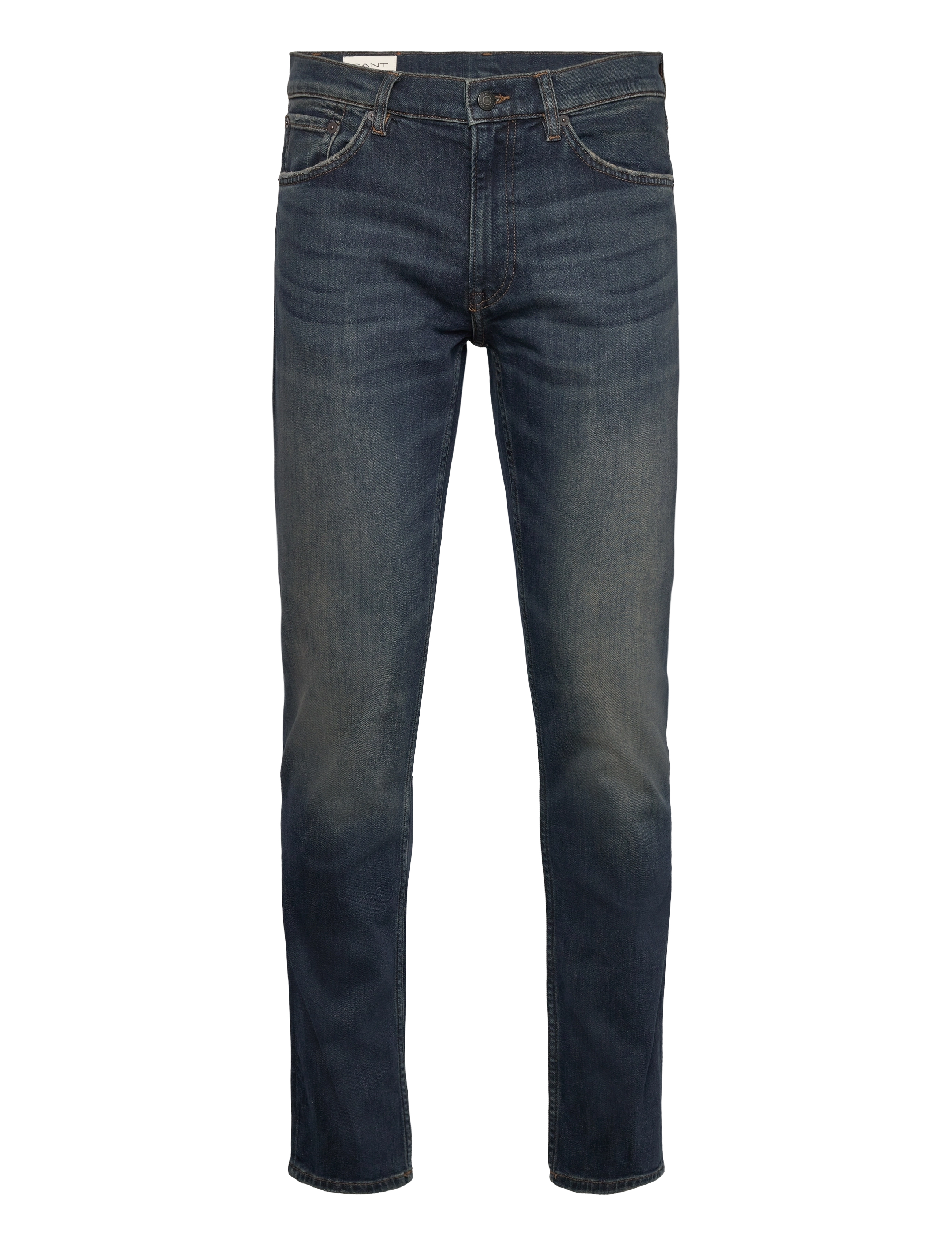 GANT - REGULAR GANT ARCHIVE WASH JEANS - mid blue archive - 1