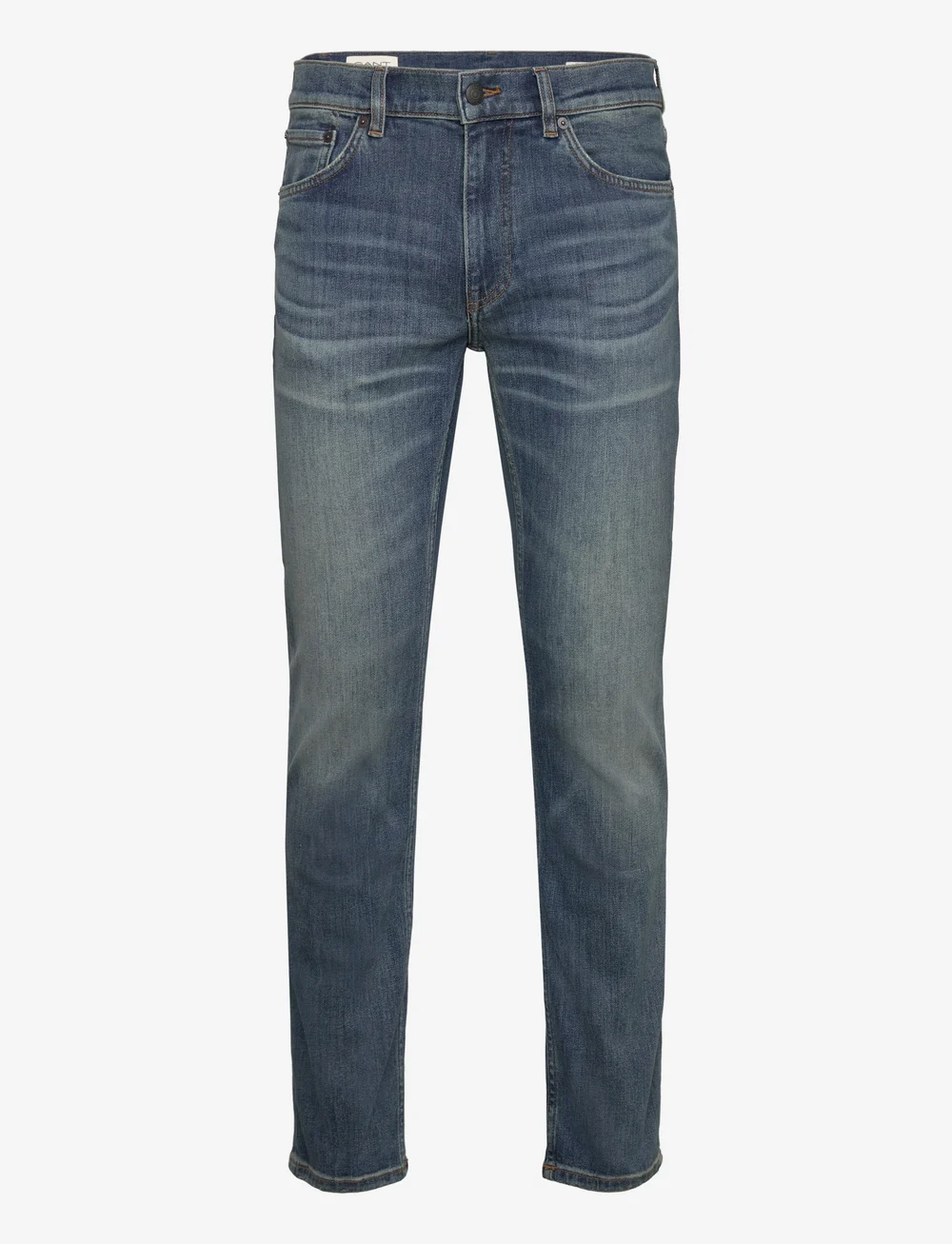 GANT - REGULAR GANT ARCHIVE WASH JEANS - tavalised teksad - semi light blue archive - 0