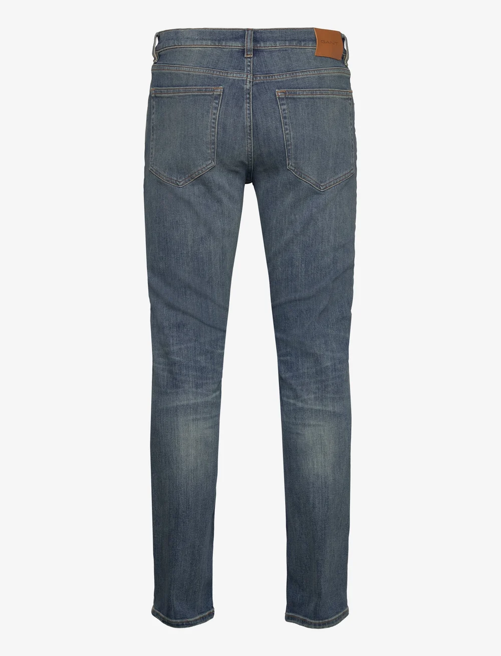 GANT - REGULAR GANT ARCHIVE WASH JEANS - tavalised teksad - semi light blue archive - 1