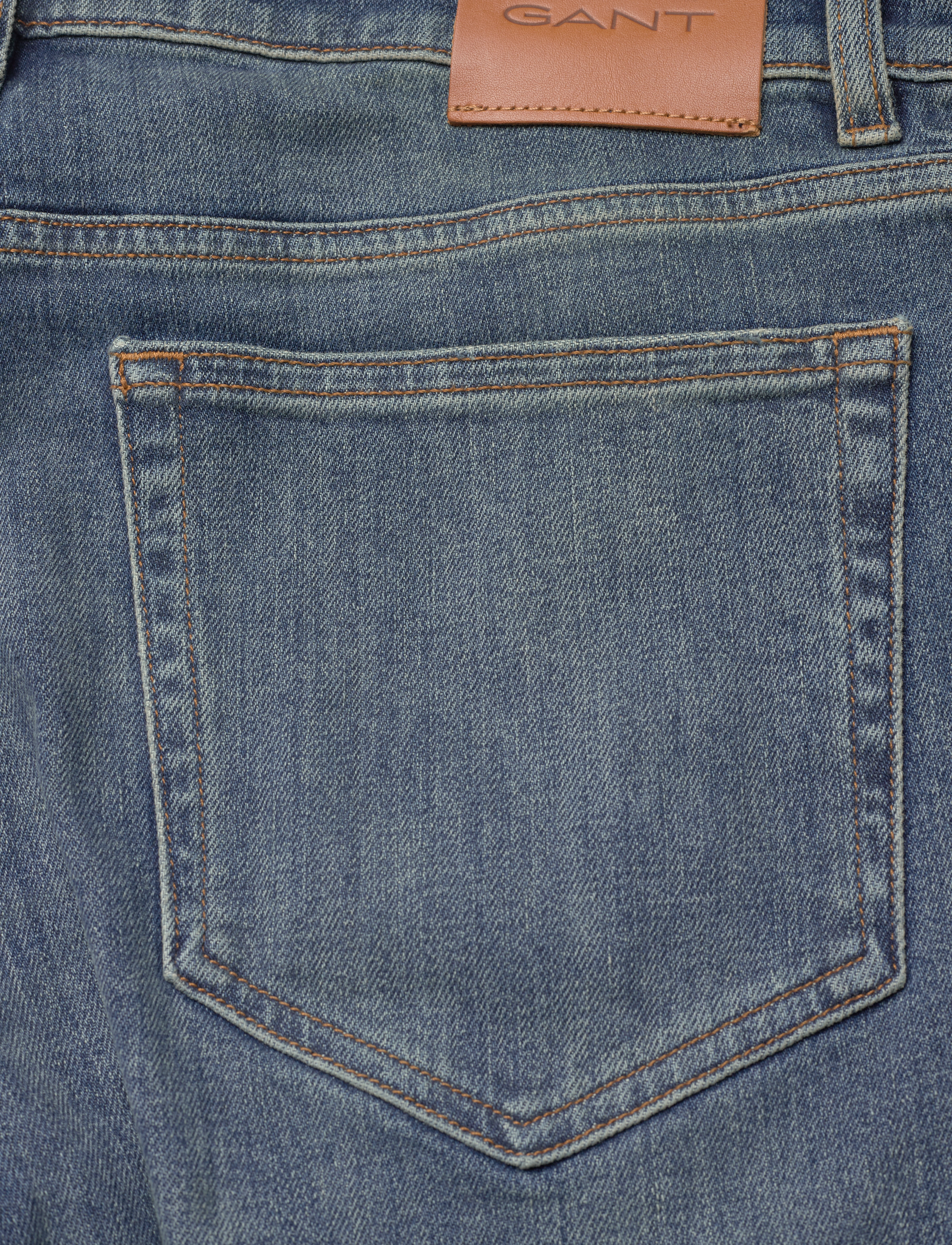 GANT - REGULAR GANT ARCHIVE WASH JEANS - semi light blue archive - 4