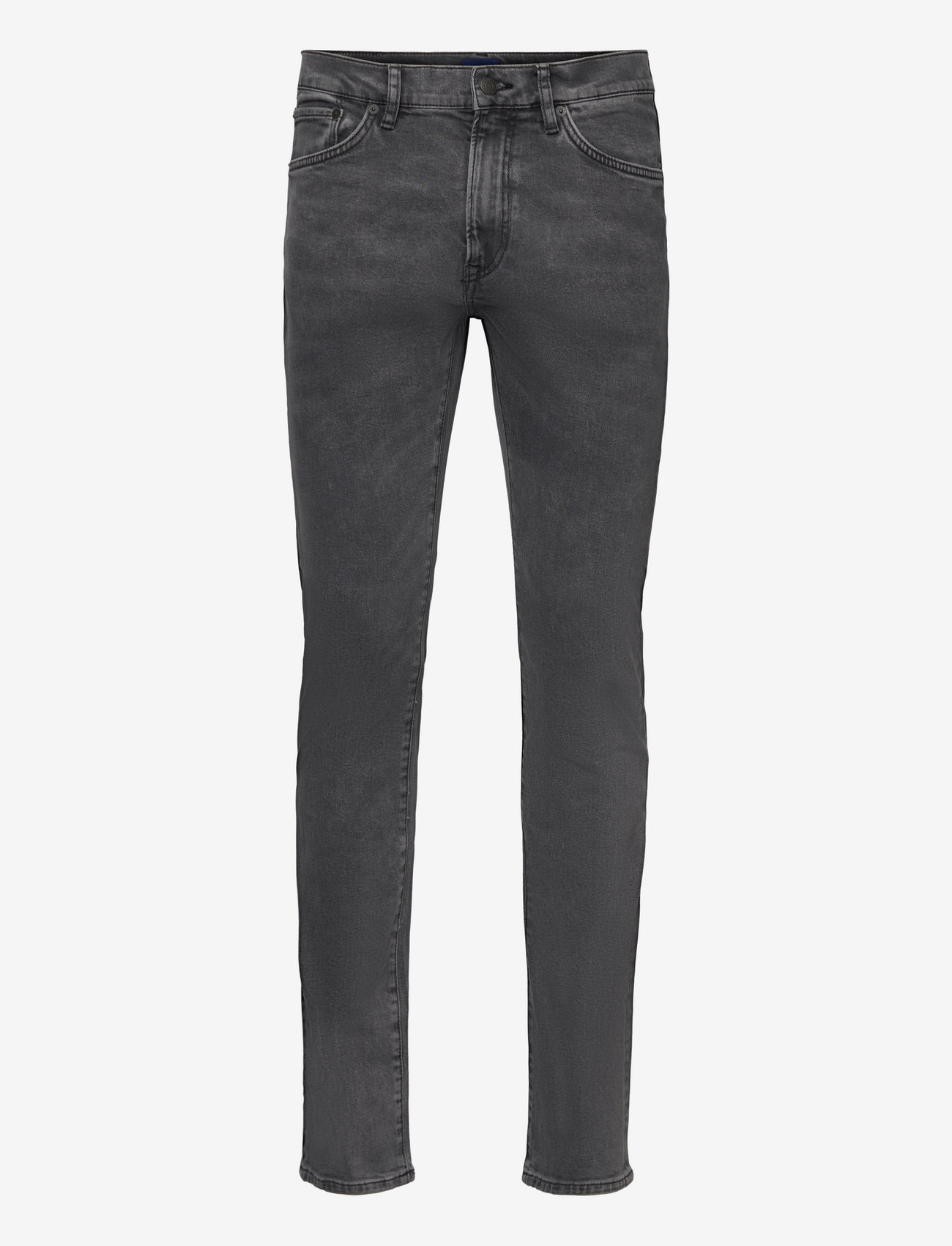 Gant - REGULAR GANT BLACK WASH JEANS - regular jeans - black - 1