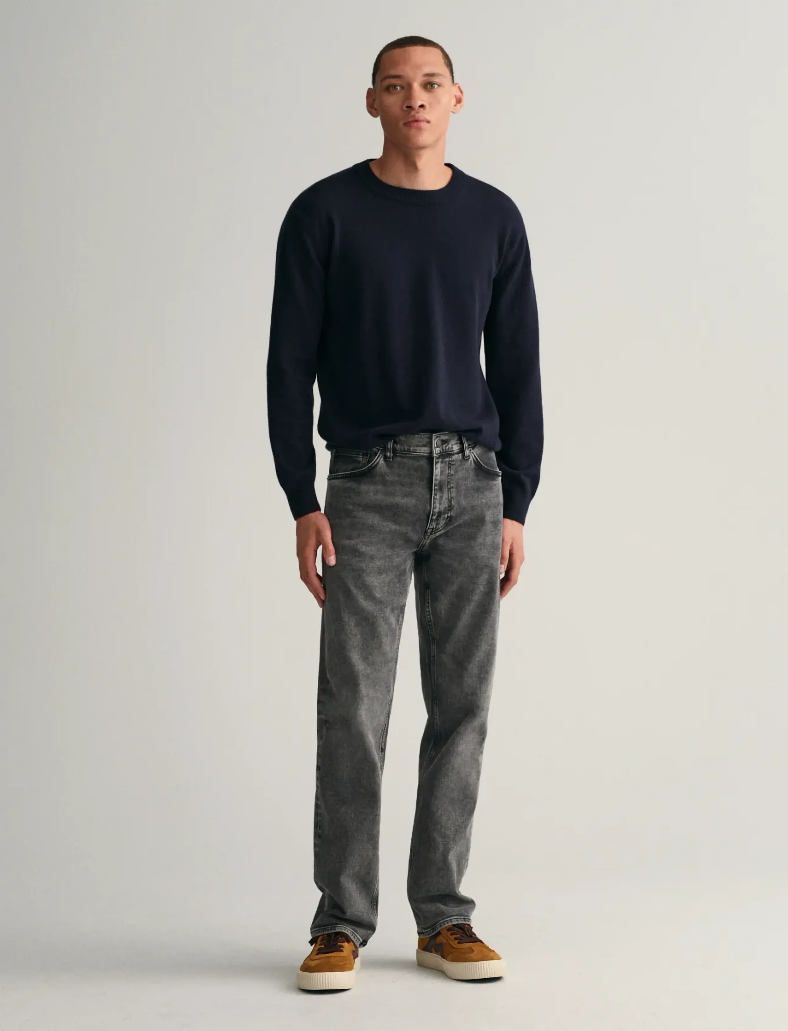 Gant Regular Black Wash Jeans herr – bild 5