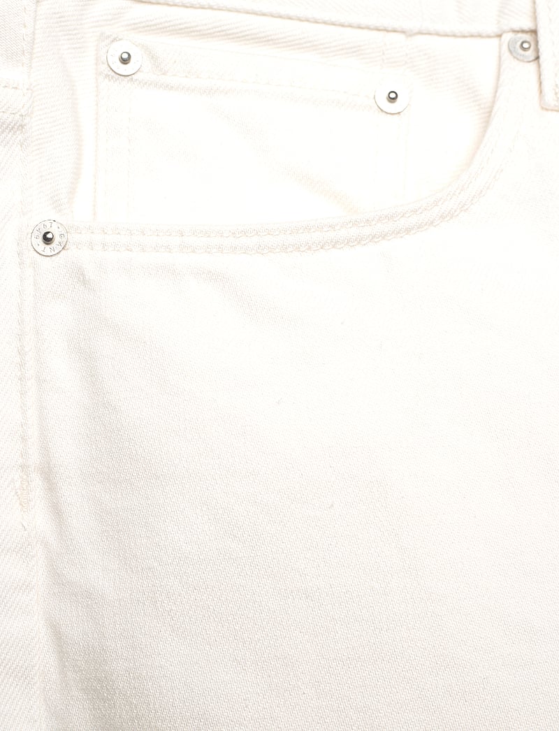 GANT - WHITE STRAIGHT JEANS - loose jeans - eggshell - 2