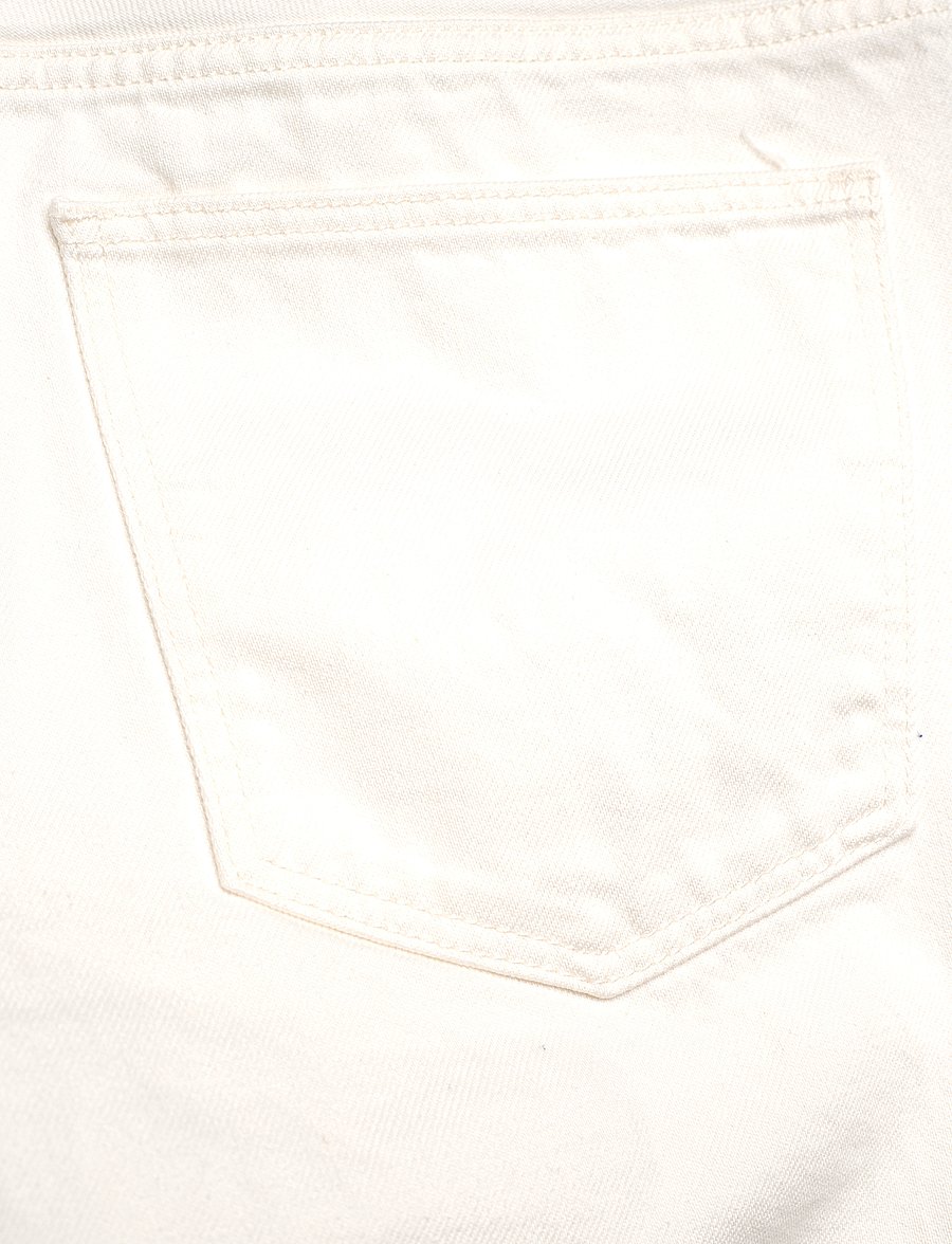 Gant - WHITE STRAIGHT JEANS - loose jeans - eggshell - 4