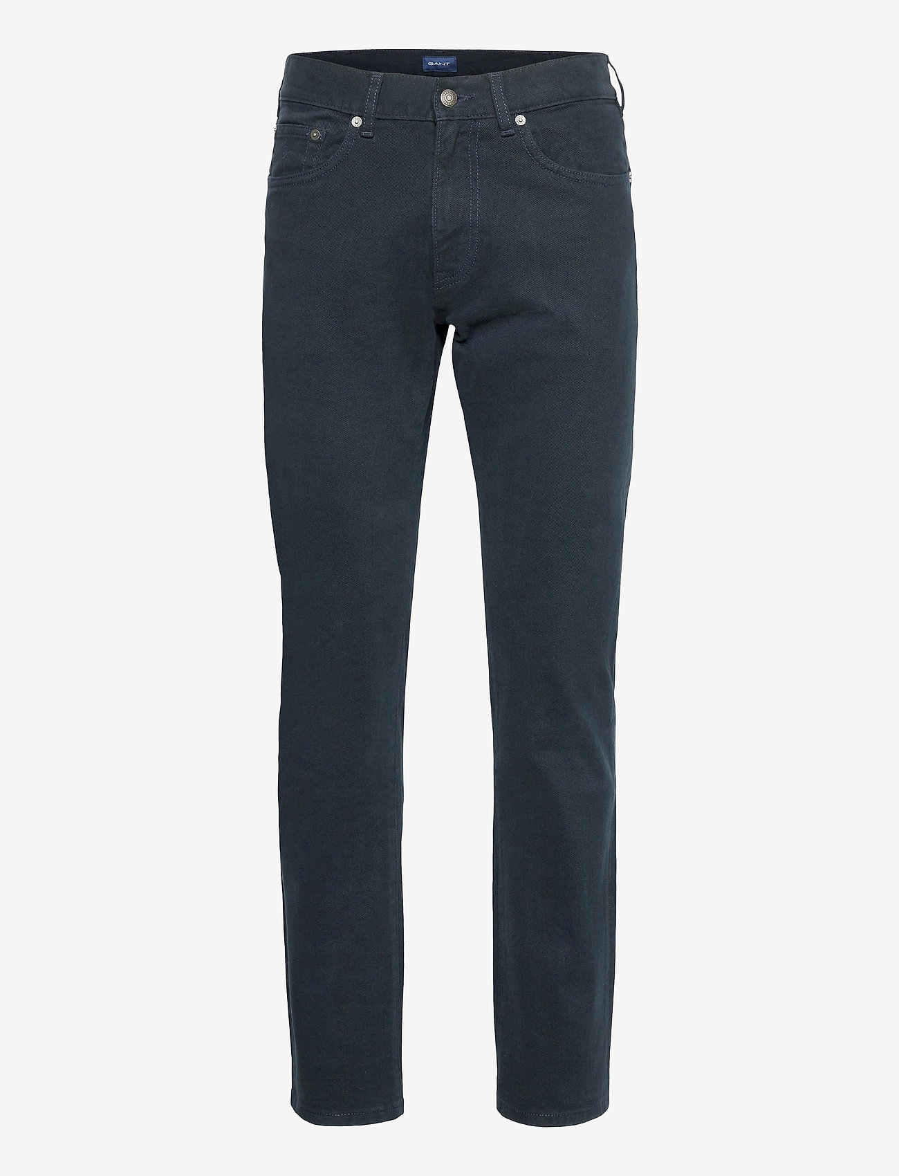 GANT - D2. REGULAR SOFT TWILL JEANS - navy - 0