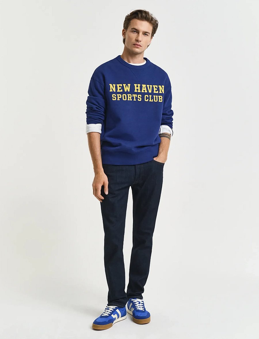 Gant - SLIM GANT JEANS - slim jeans - dark blue - 0
