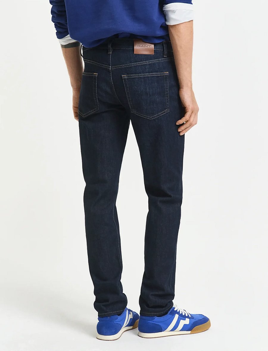 Gant - SLIM GANT JEANS - slim jeans - dark blue - 3