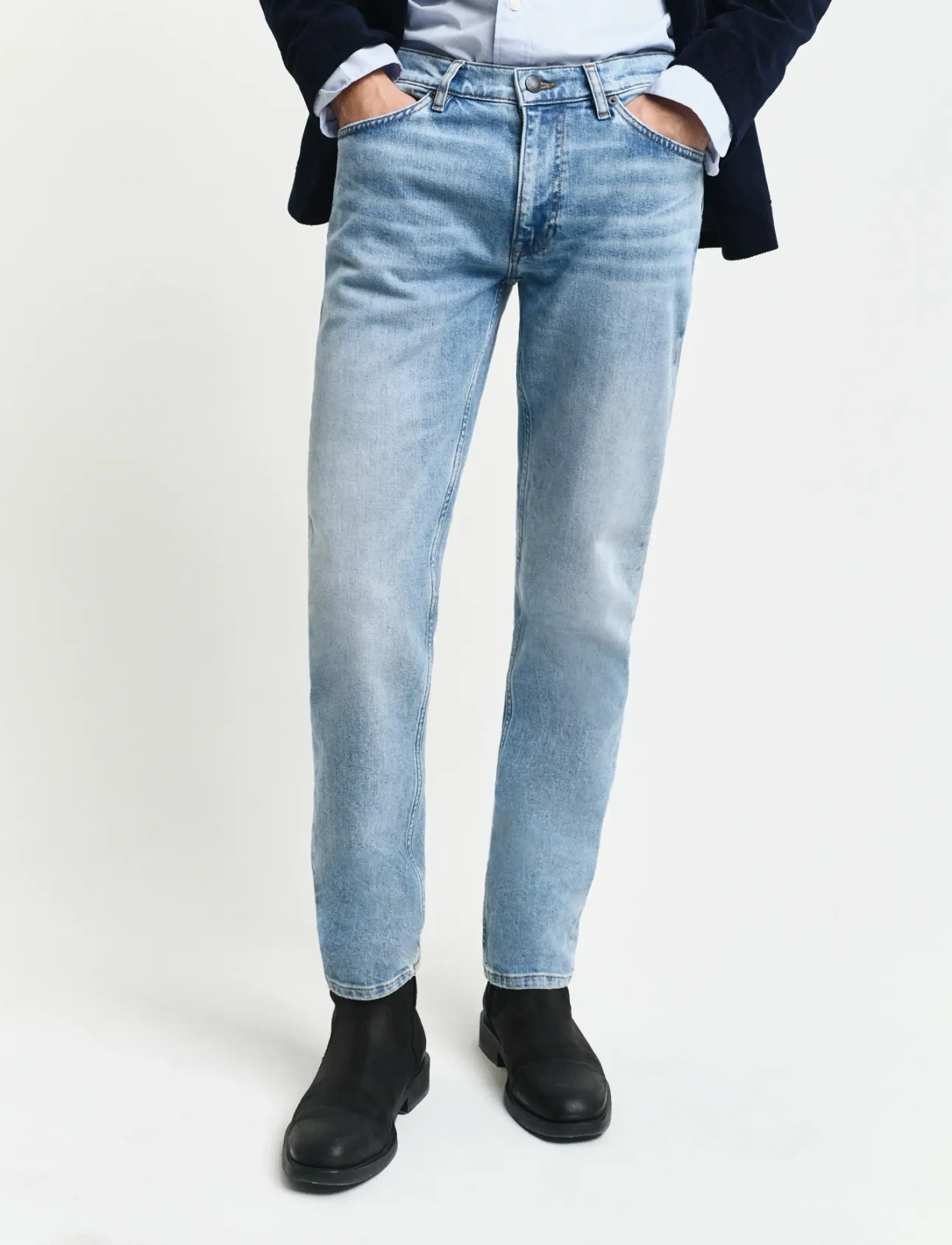 Gant jeans med smal passform herr – bild 6