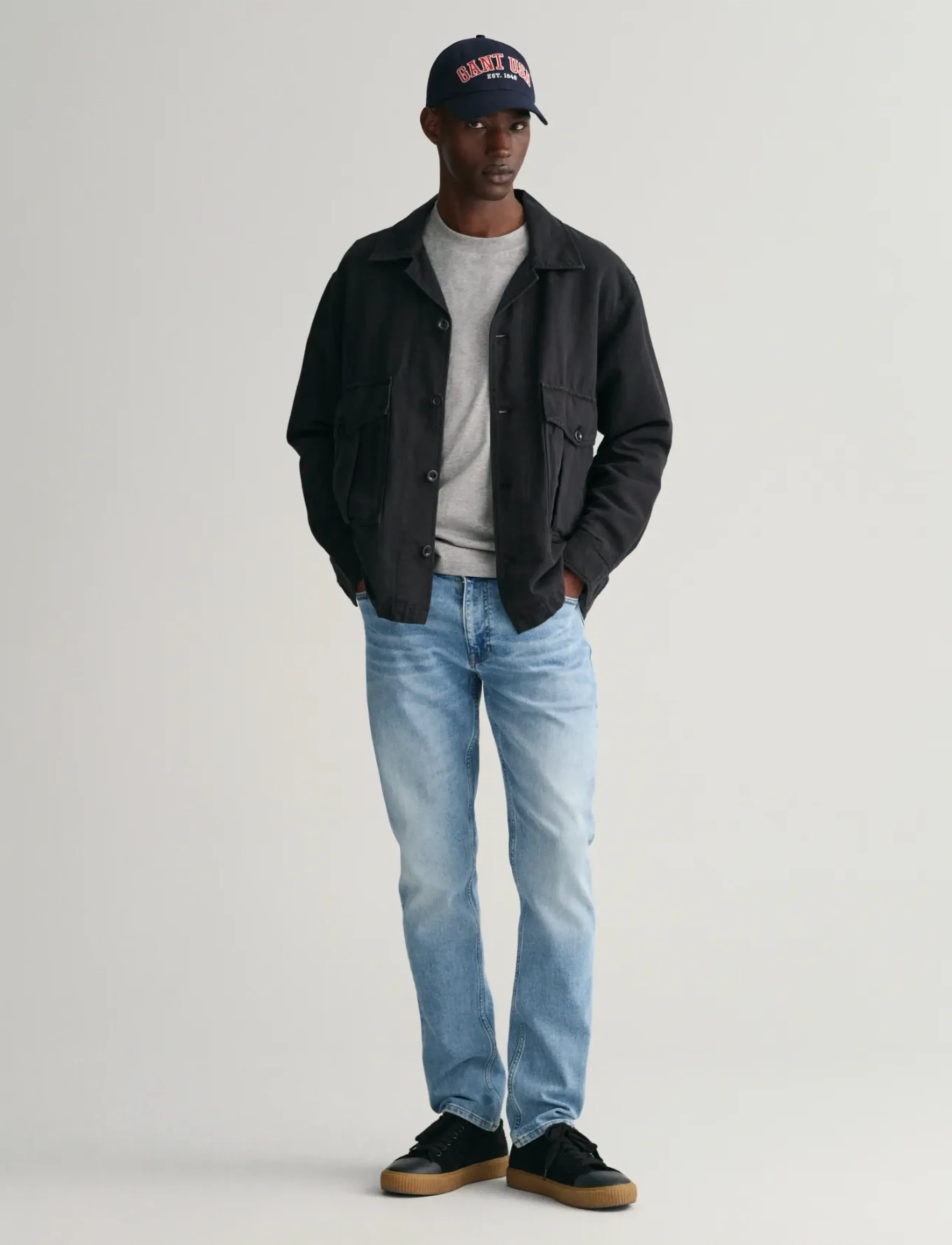 Gant jeans med smal passform herr – bild 10