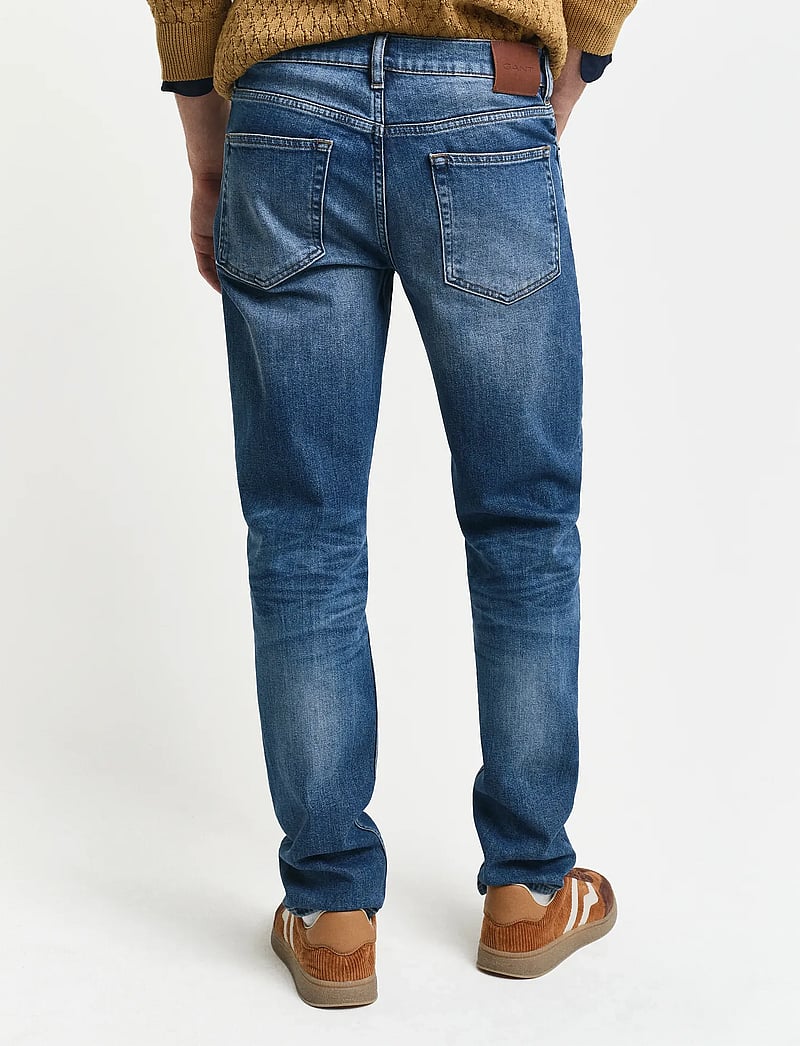 GANT - SLIM GANT JEANS - slim jeans - mid blue vintage - 3