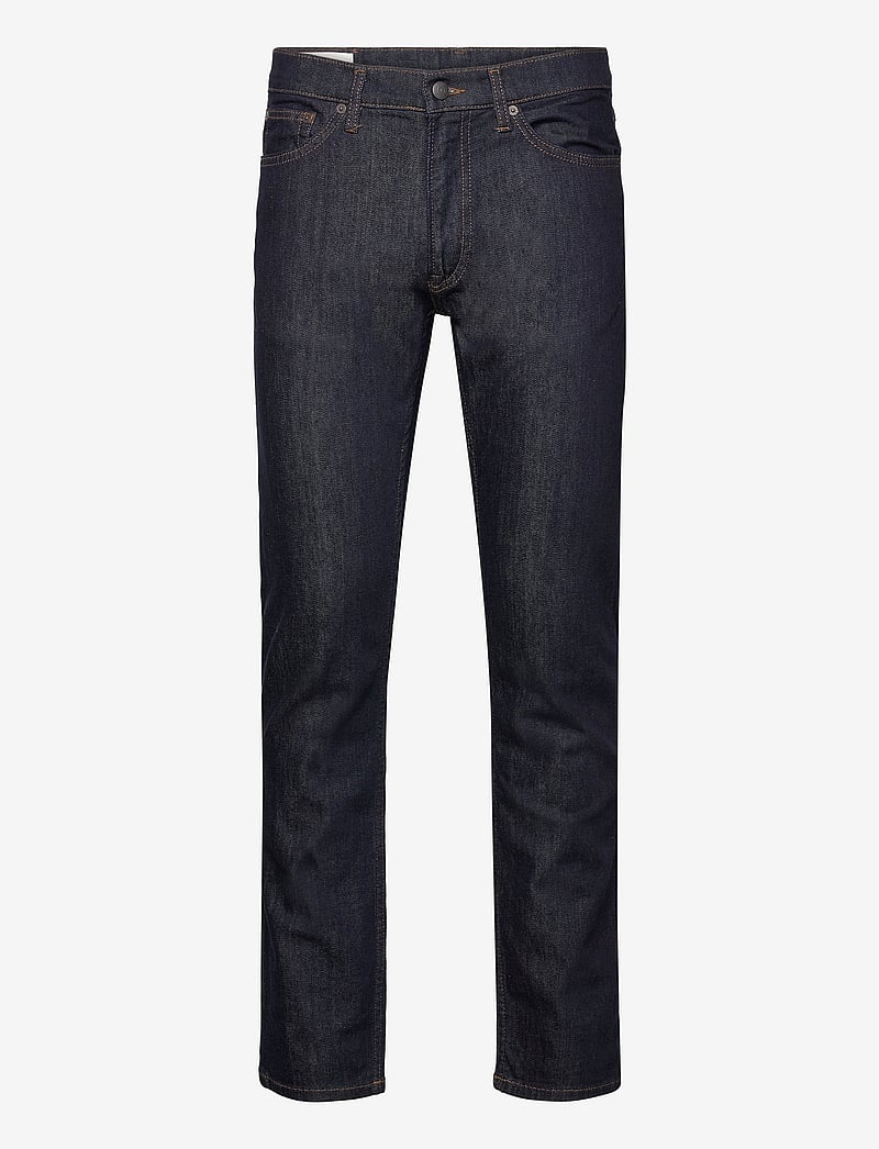 GANT - REGULAR GANT JEANS - regular jeans - dark blue - 1
