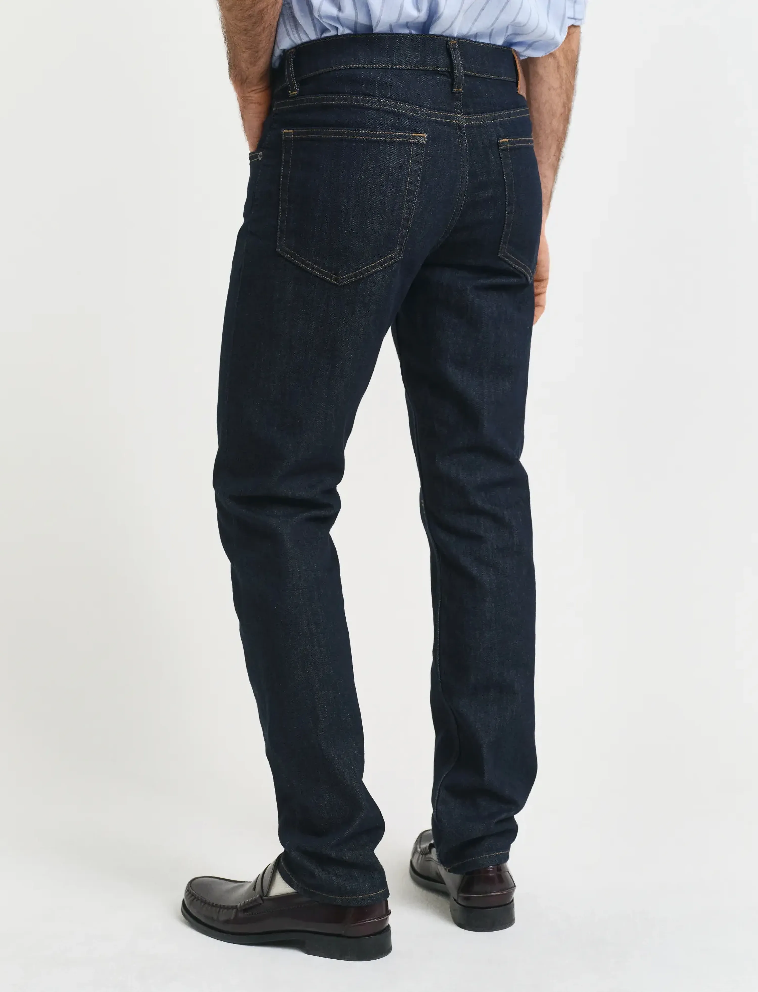 Gant - REGULAR GANT JEANS - regular jeans - dark blue - 3