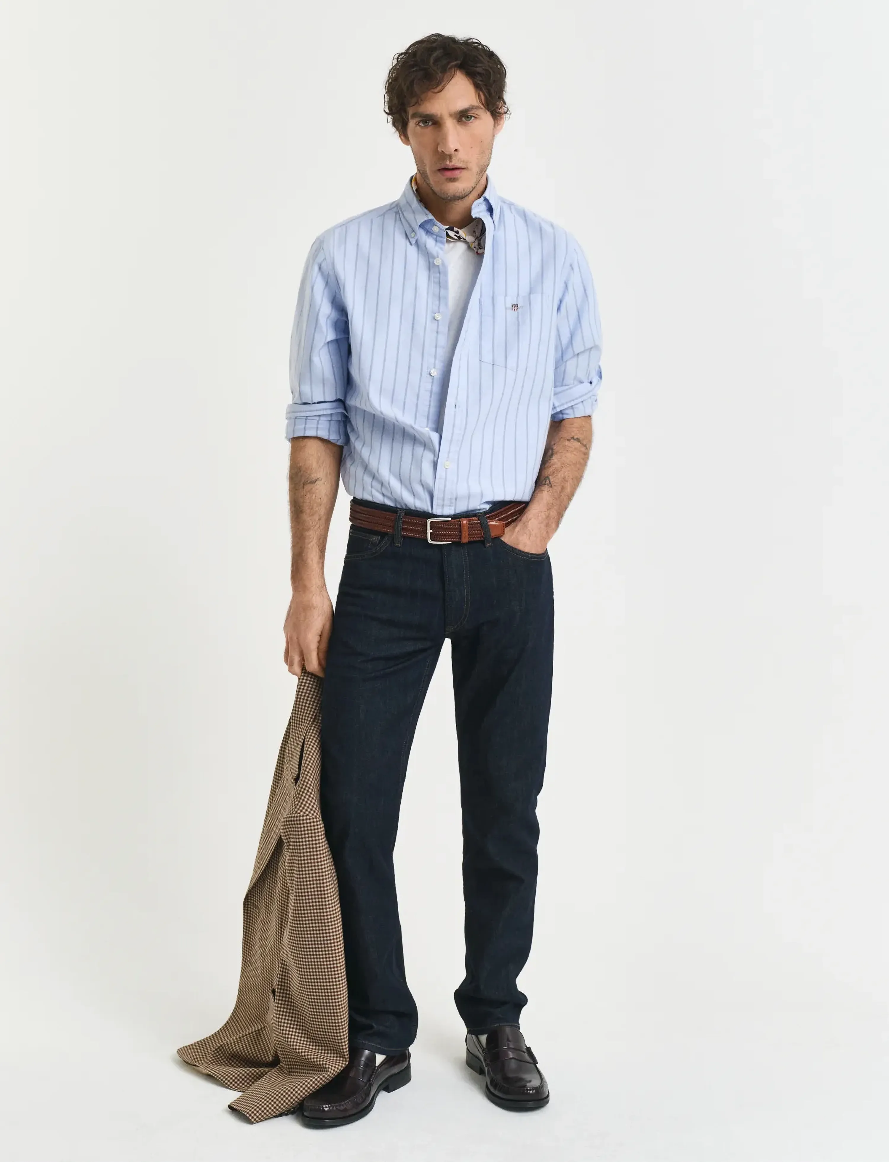 Gant - REGULAR GANT JEANS - regular jeans - dark blue - 5
