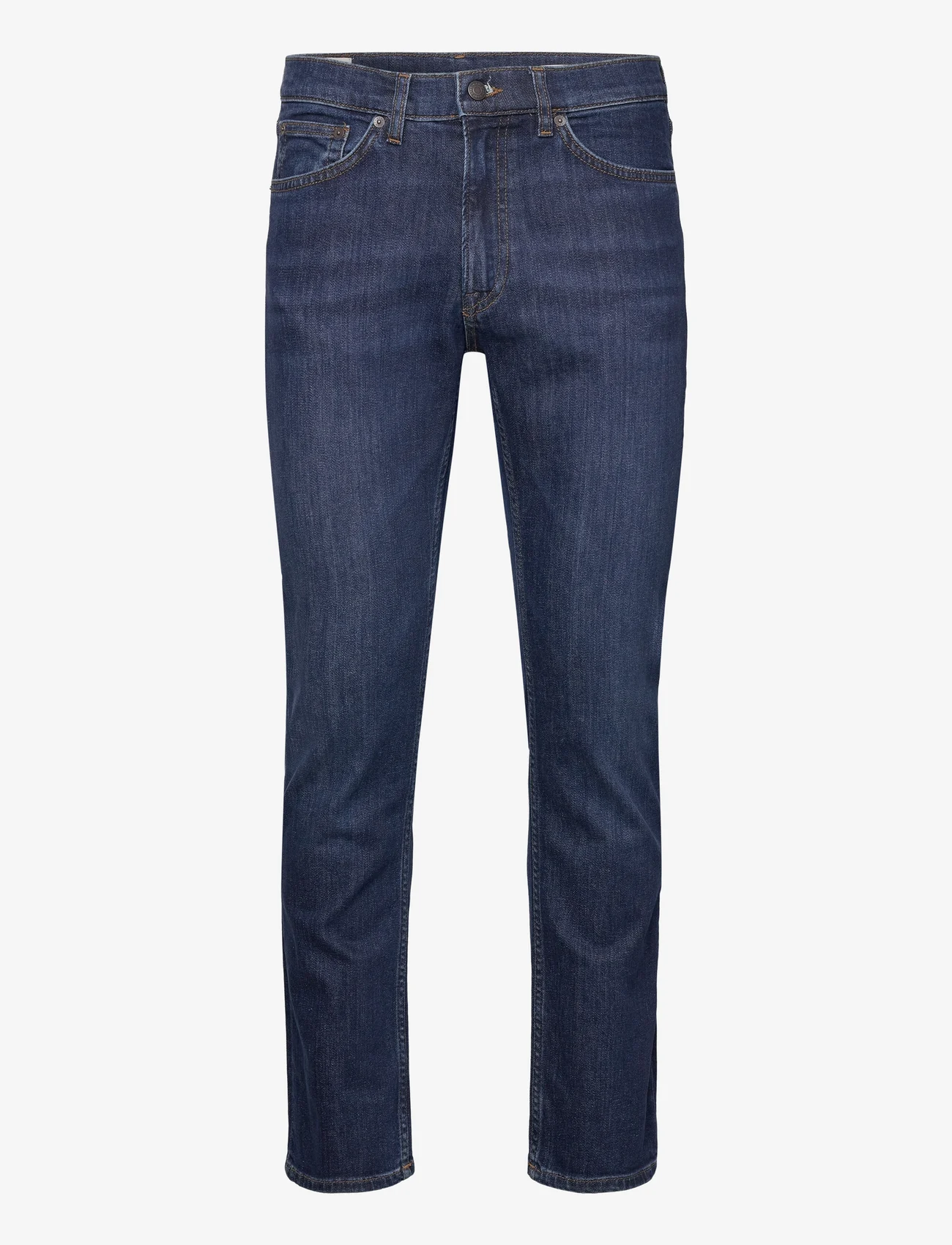 GANT - REGULAR GANT JEANS - regular jeans - dark blue worn in - 0