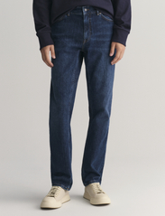 GANT - REGULAR GANT JEANS - tavalised teksad - dark blue worn in - 2