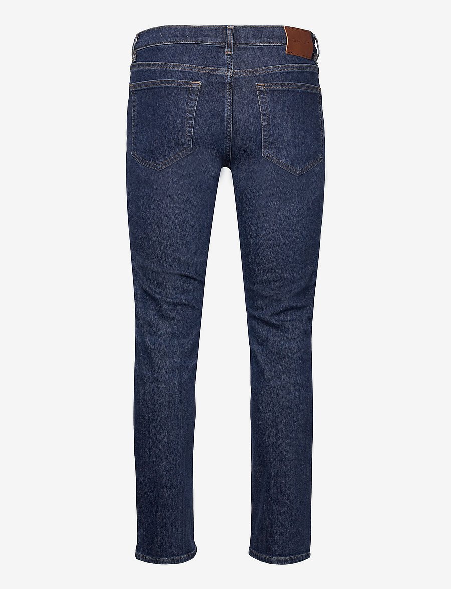 Gant - REGULAR GANT JEANS - regular jeans - dark blue worn in - 2