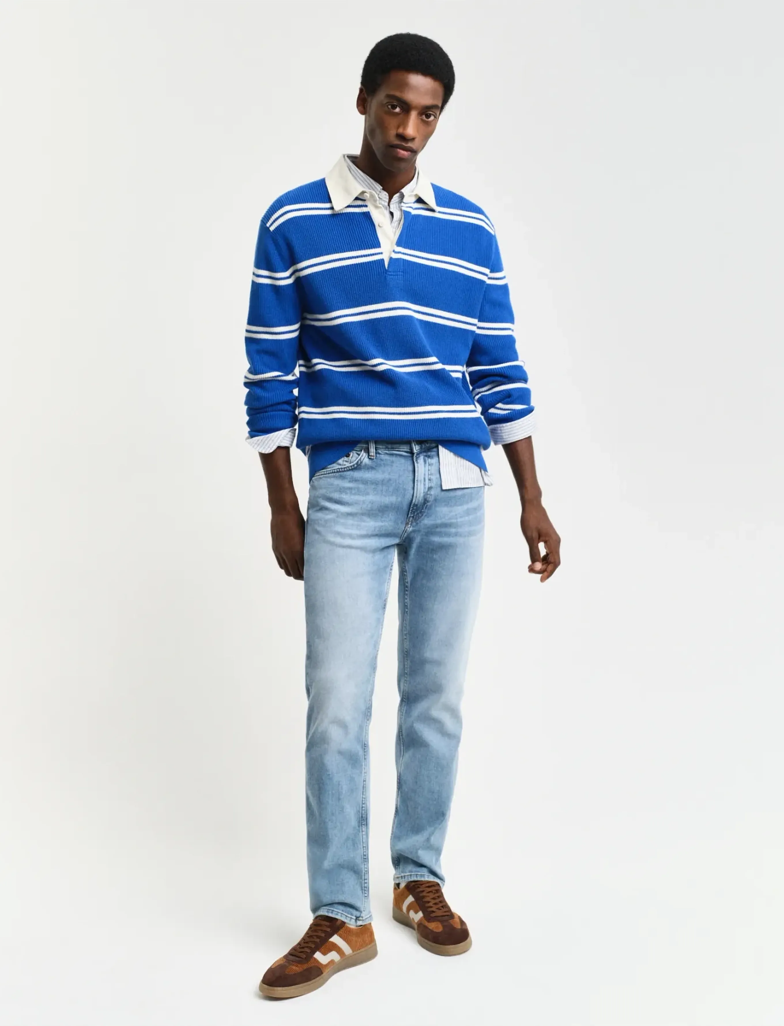 Gant REGULAR GANT JEANS - Jeans - LIGHT BLUE VINTAGE / blue