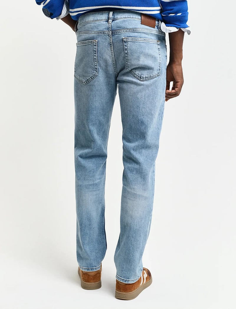 GANT - REGULAR GANT JEANS - regular jeans - light blue vintage - 3